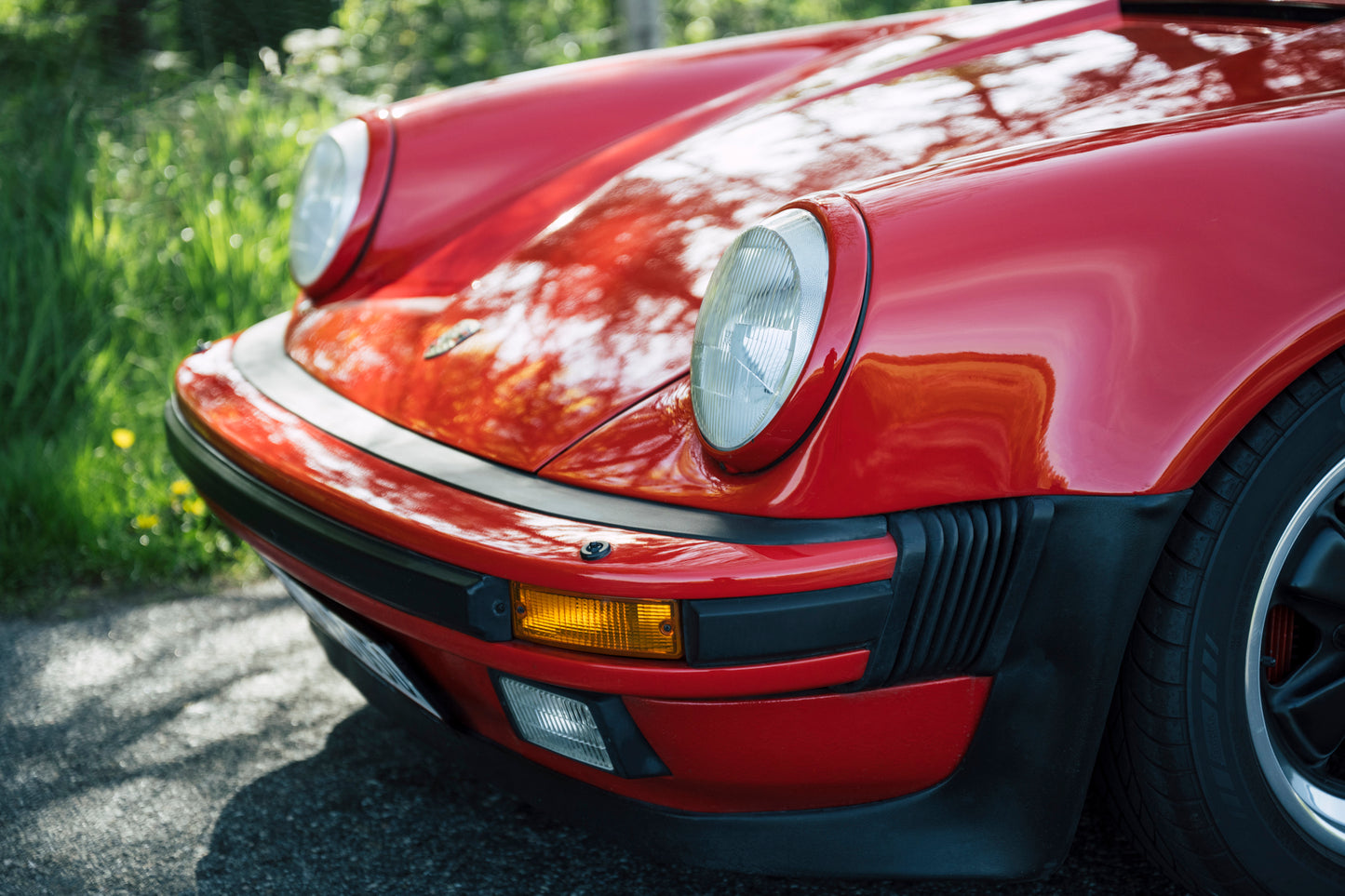 Headlights. 1979 Porsche 930 Turbo 3.3 Litre for sale.