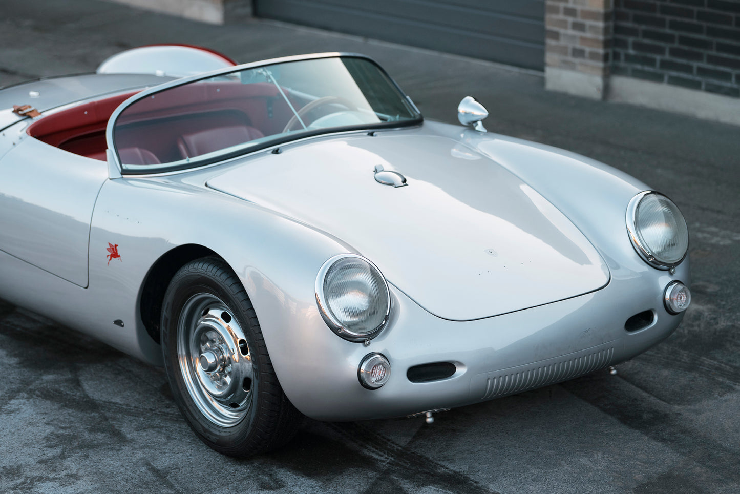 1955 Beck 550 Spyder classic car in pristine condition.