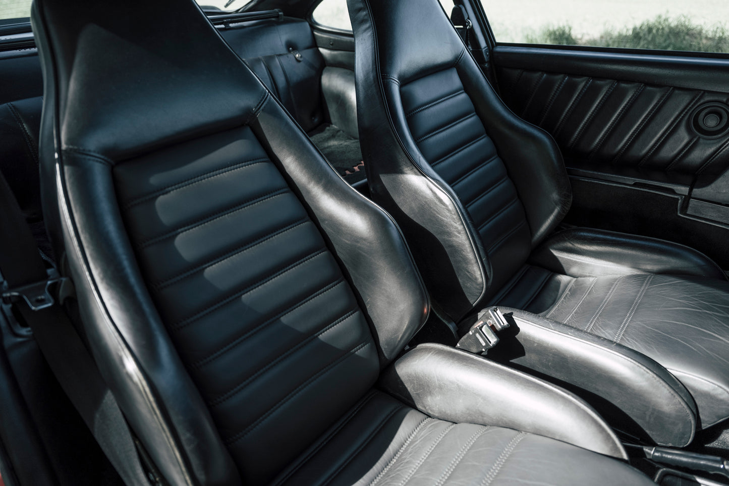 Leather seats. 1979 Porsche 930 Turbo 3.3 Litre.
