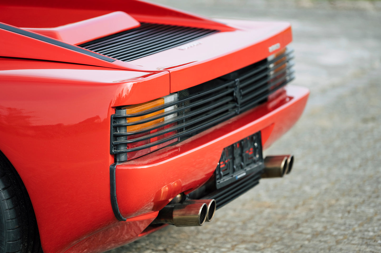 Dual exhaust. 1991 Ferrari Testarossa for sale.