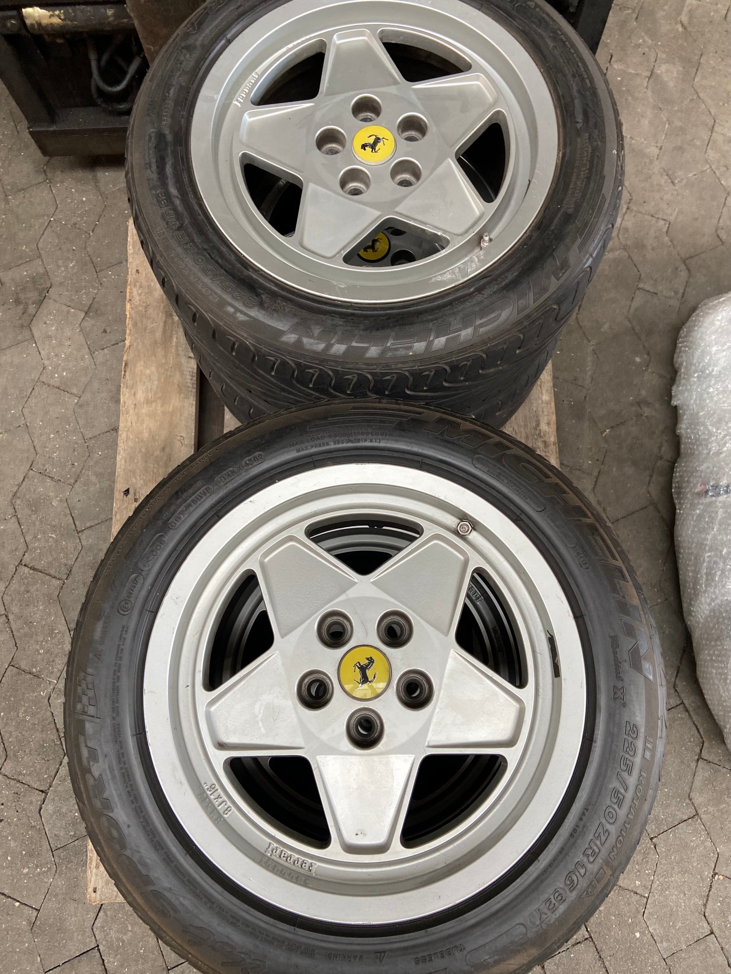Tyres. 1991 Ferrari Testarossa for sale.