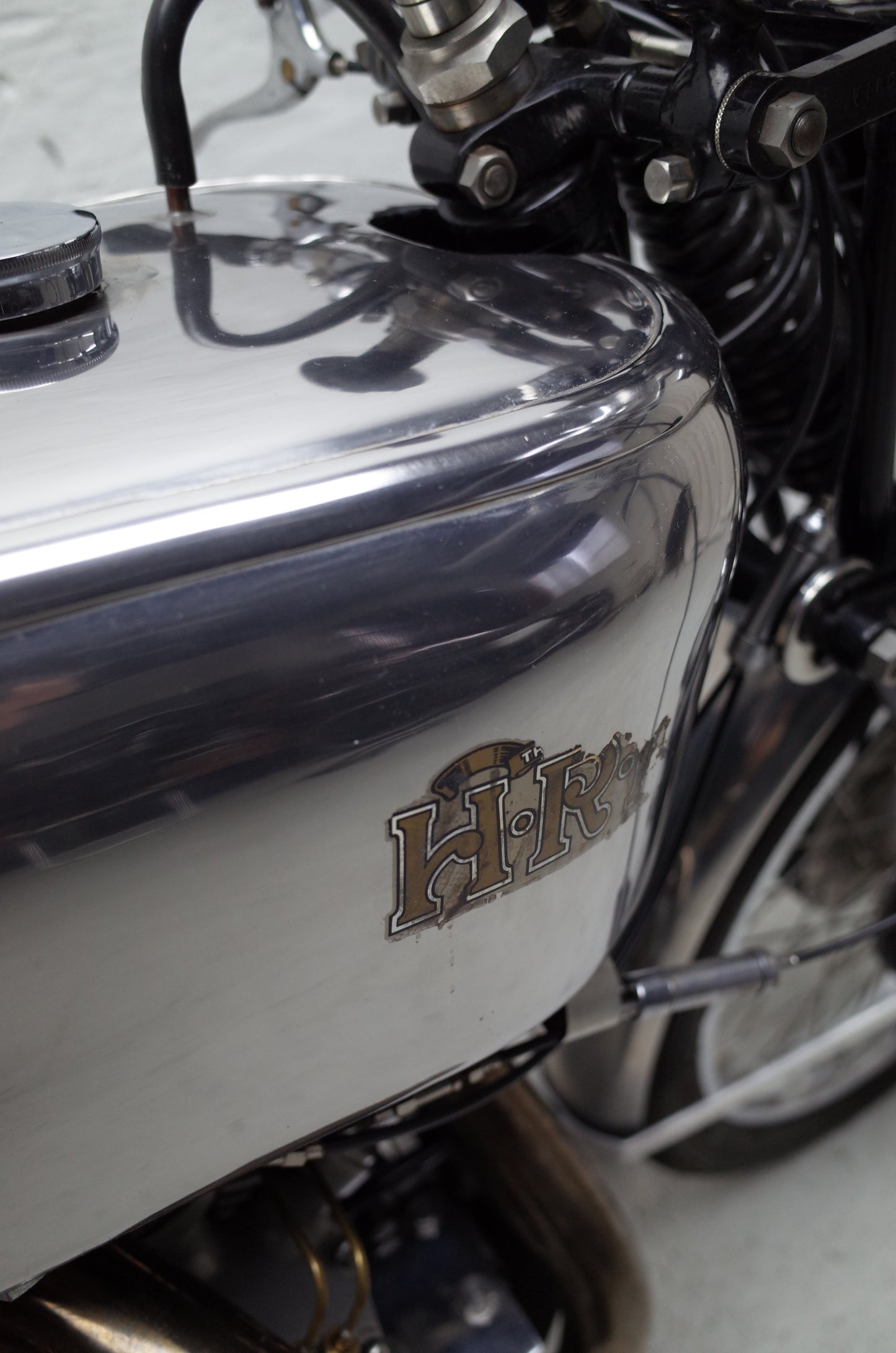 1938 Vincent HRD TT replica