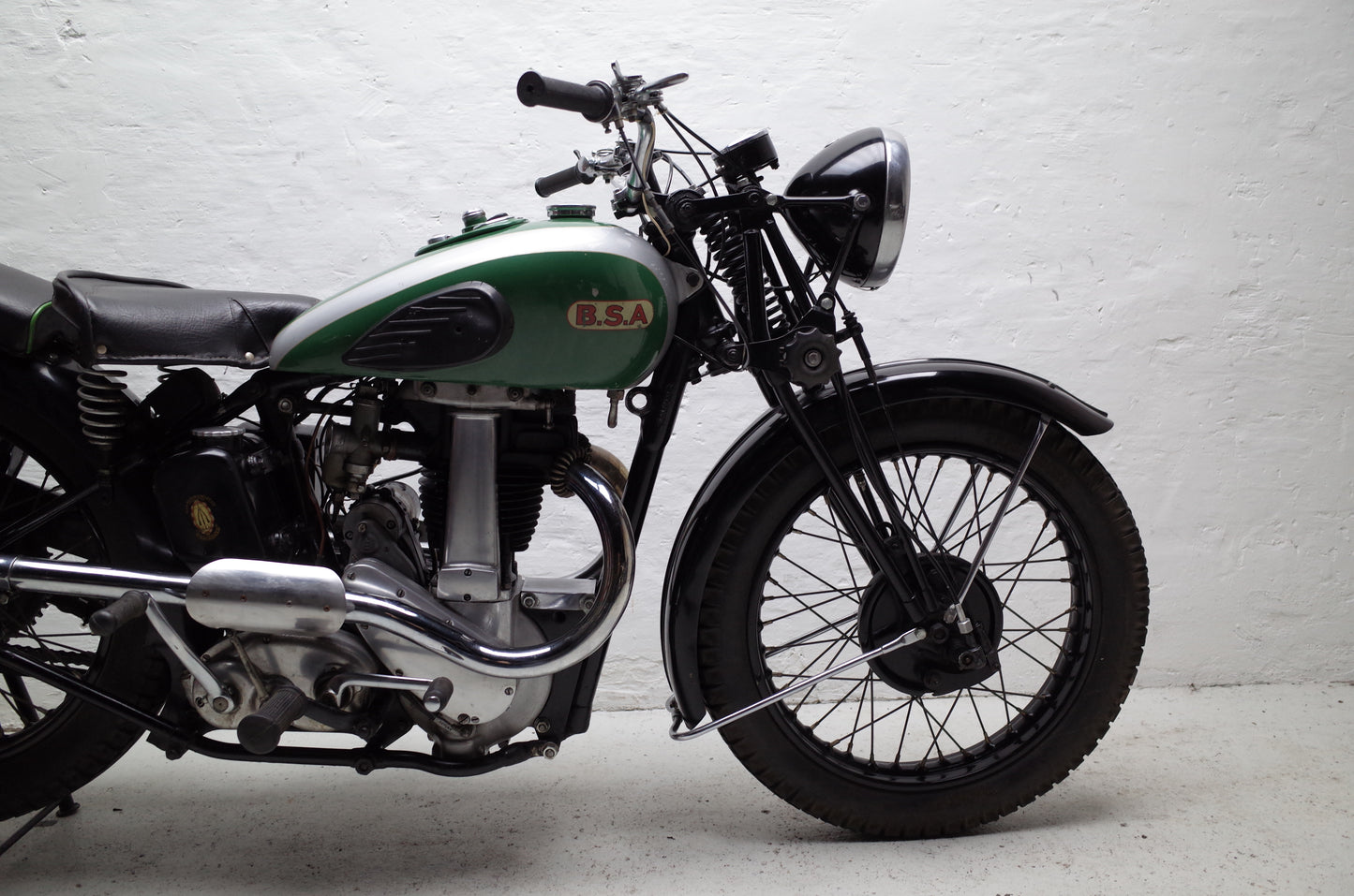 1937 BSA M22 Sports. 500cc OHV