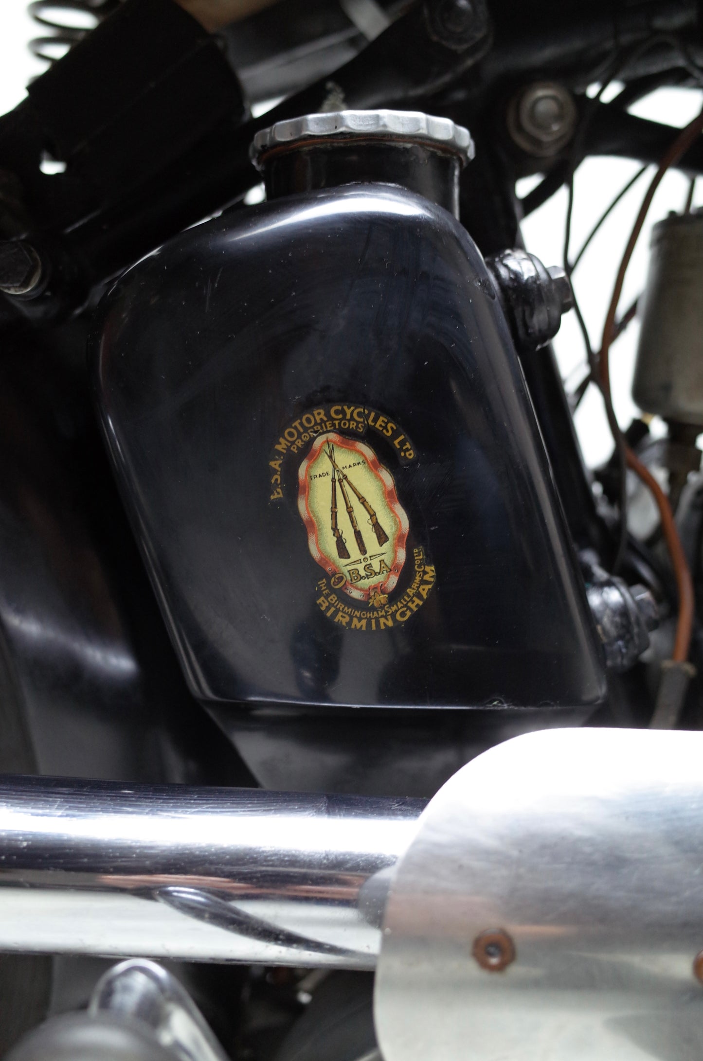 1937 BSA M22 Sports. 500cc OHV