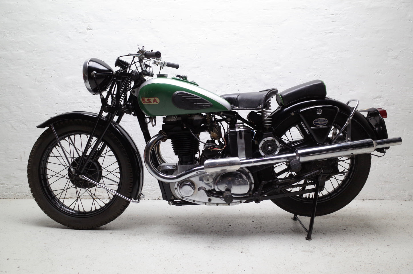 1937 BSA M22 Sports. 500cc OHV