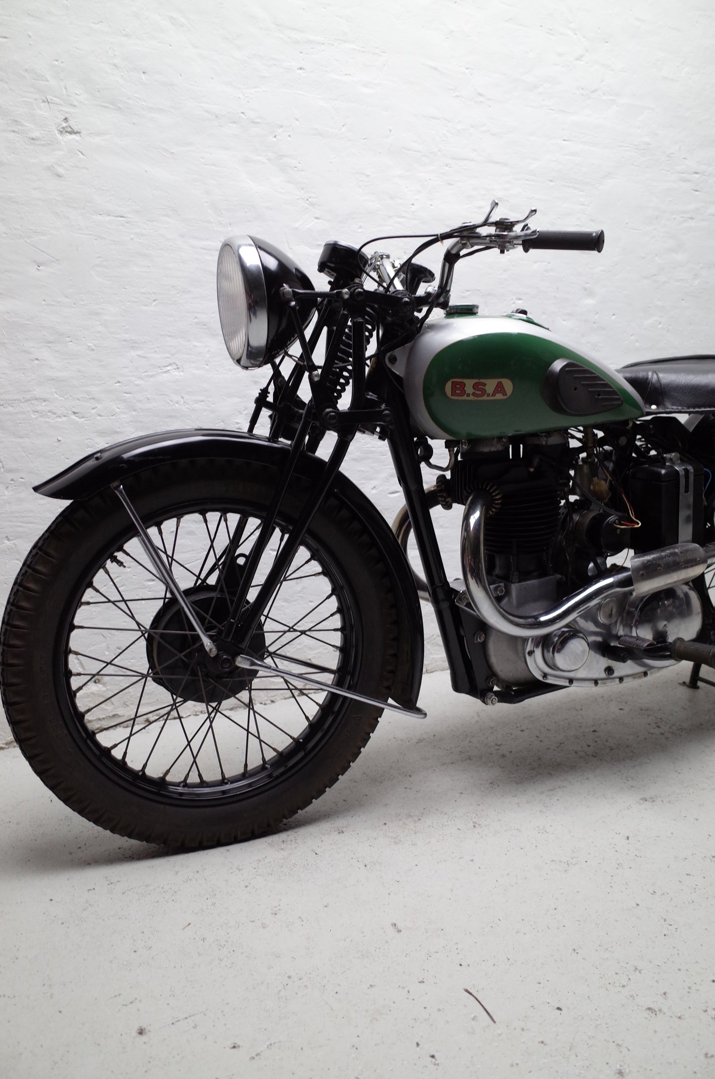 1937 BSA M22 Sports. 500cc OHV