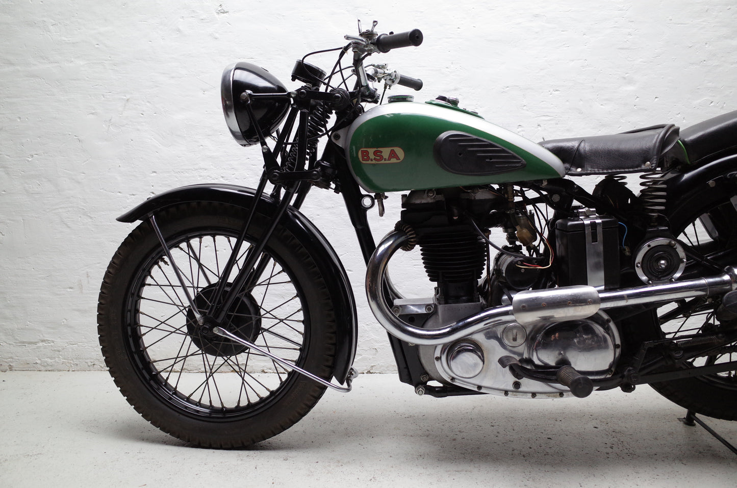1937 BSA M22 Sports. 500cc OHV