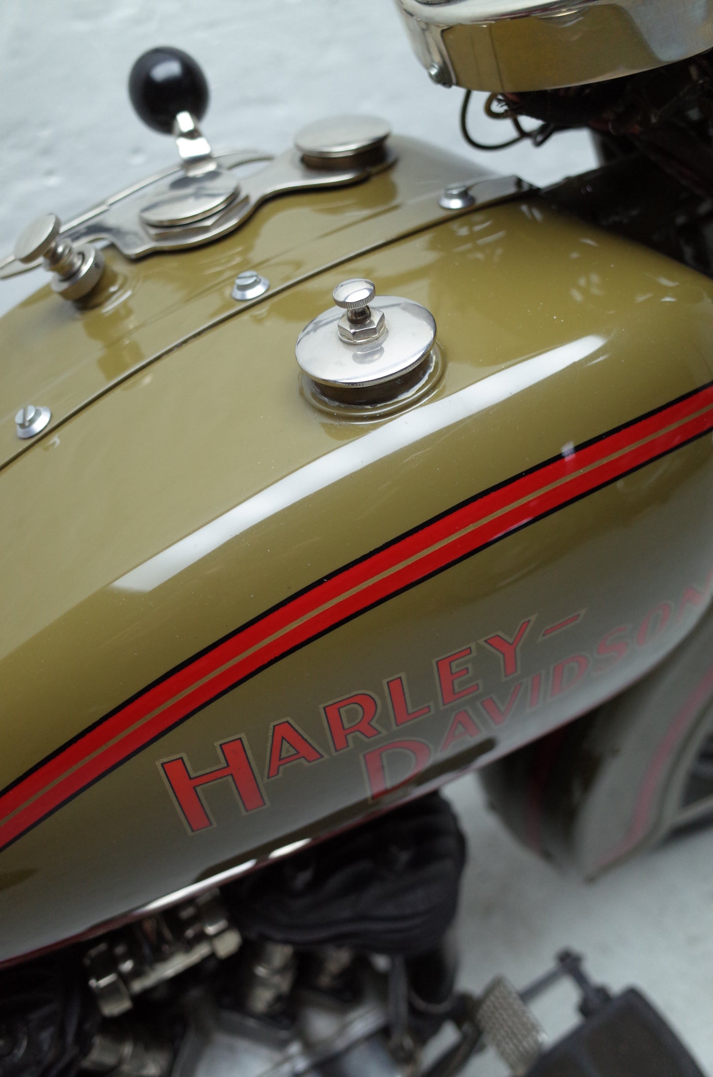 1931 Harley Davidson Model DL. 750cc V-Twin