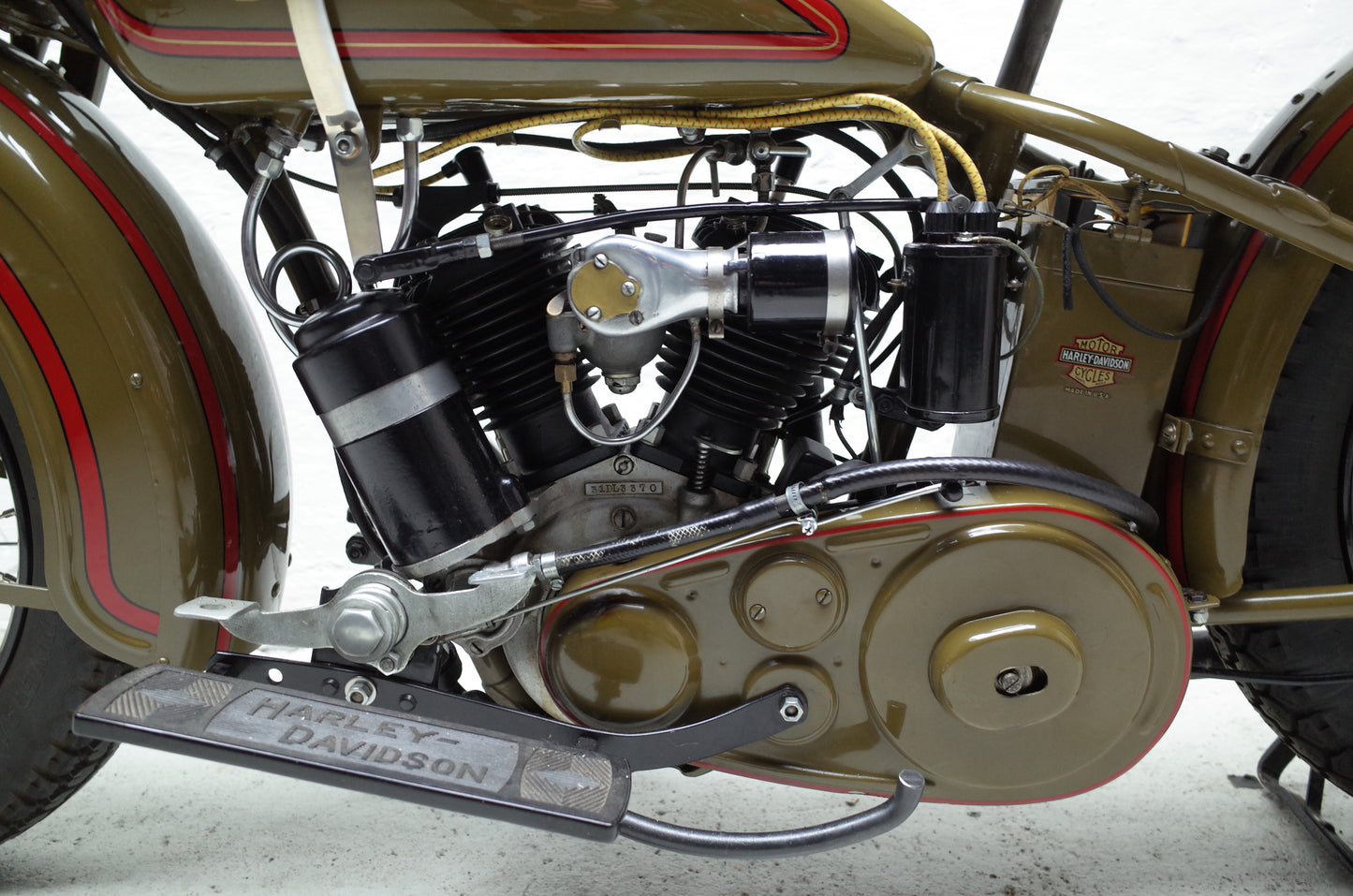 1931 Harley Davidson Model DL. 750cc V-Twin