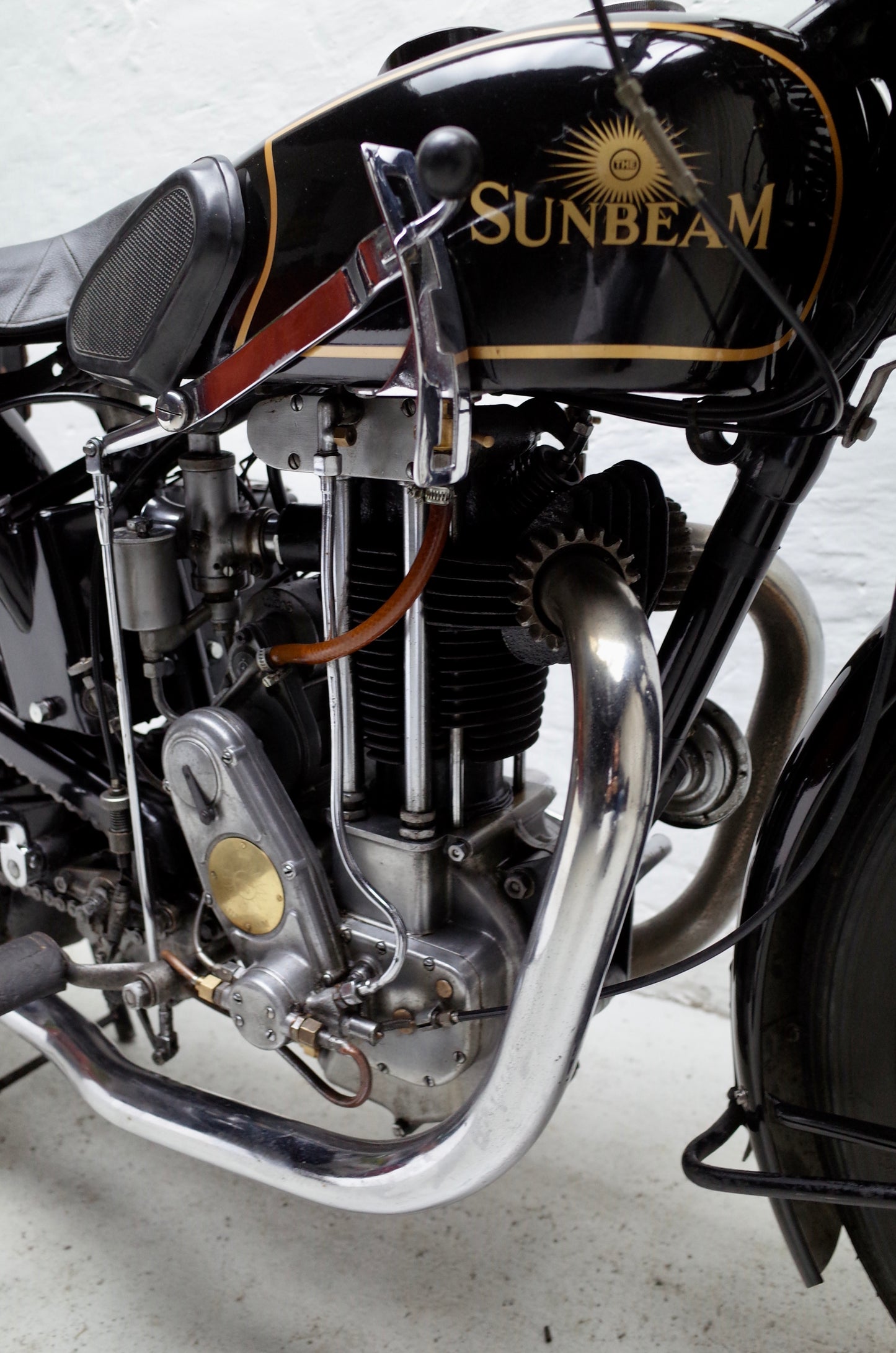 1932 Sunbeam Model 90. 500cc OHV Twin Port.