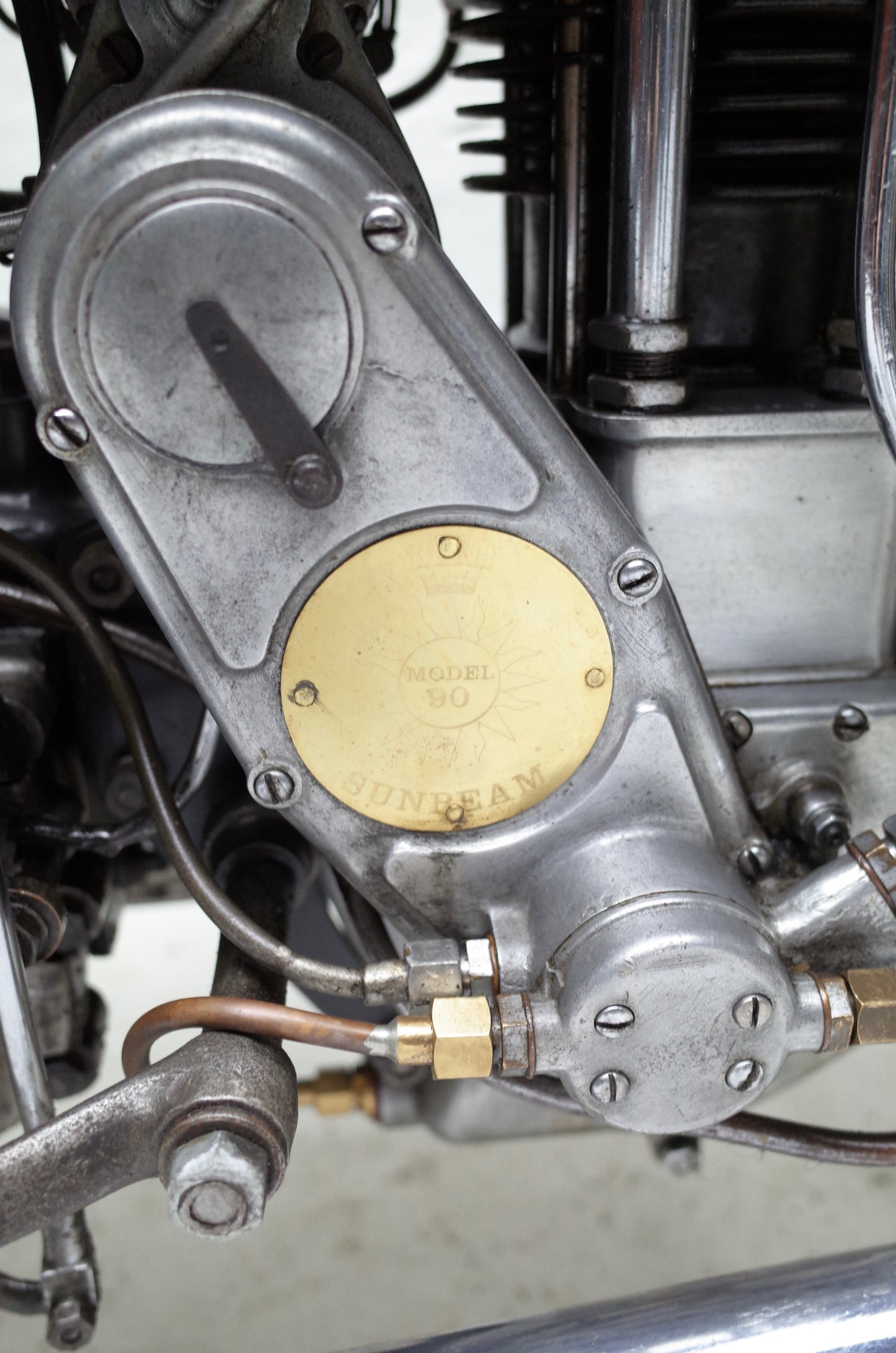1932 Sunbeam Model 90. 500cc OHV Twin Port.