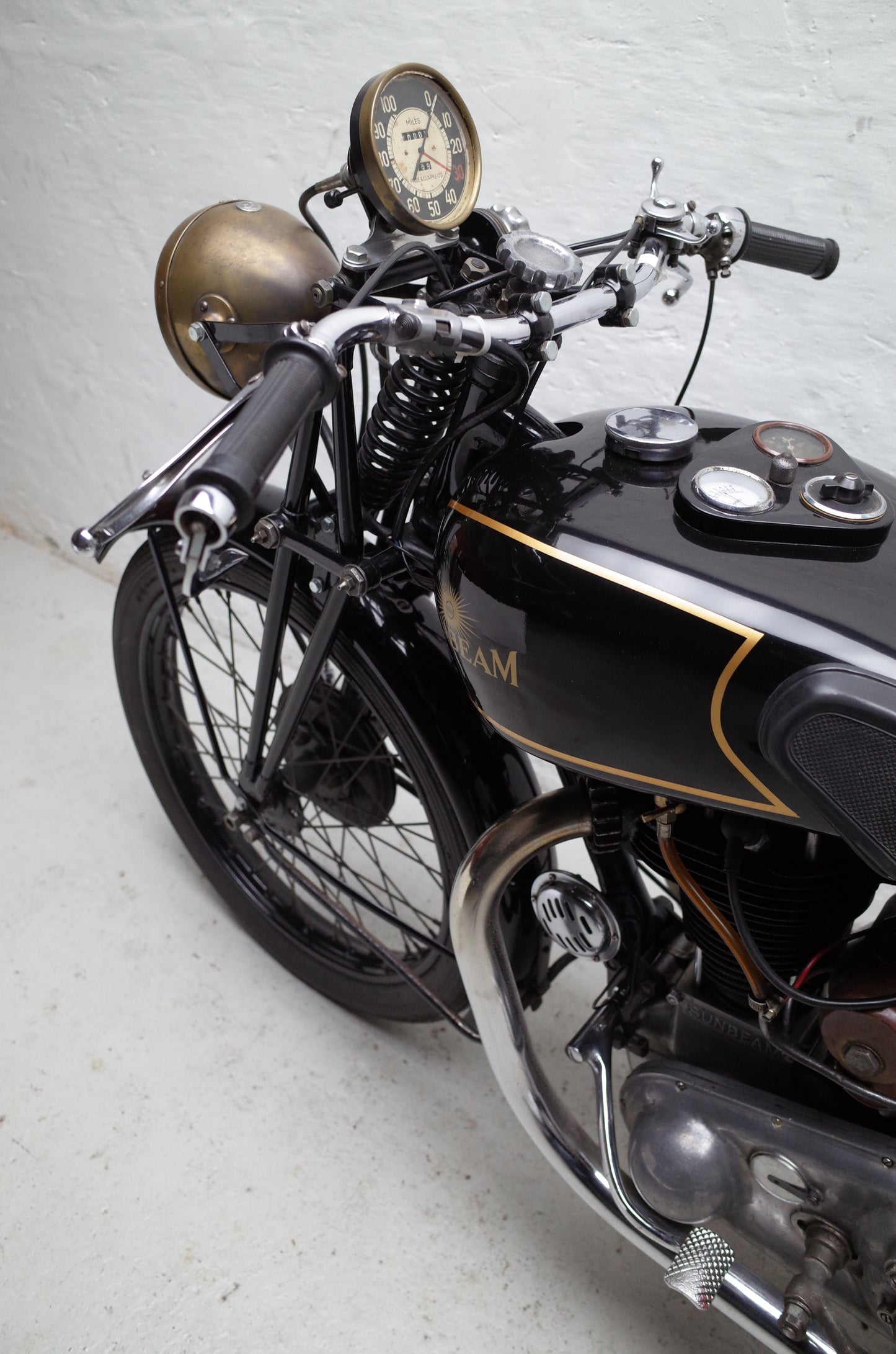1932 Sunbeam Model 90. 500cc OHV Twin Port.