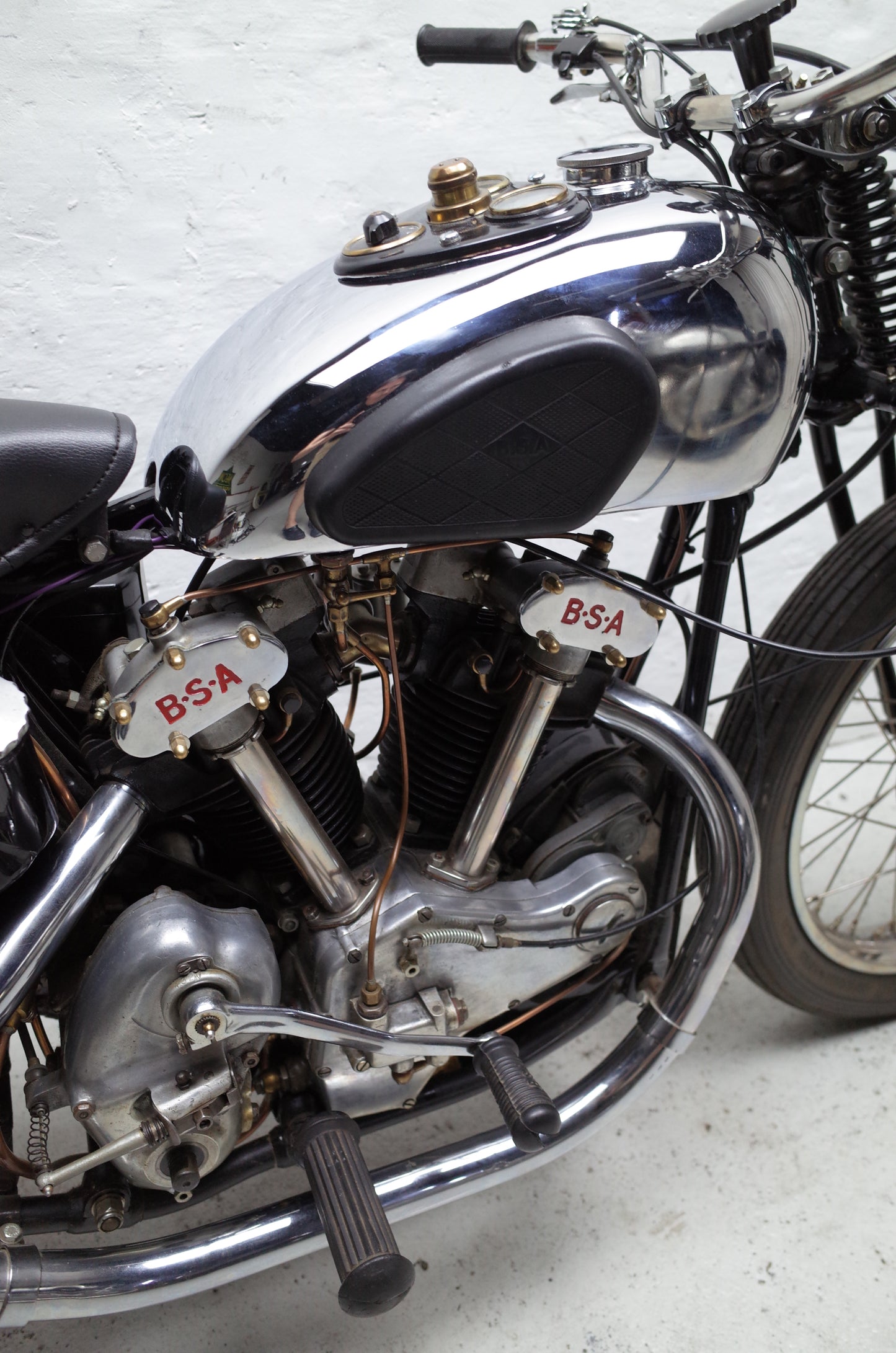 Arriving soon: 1936 BSA J12 V-Twin