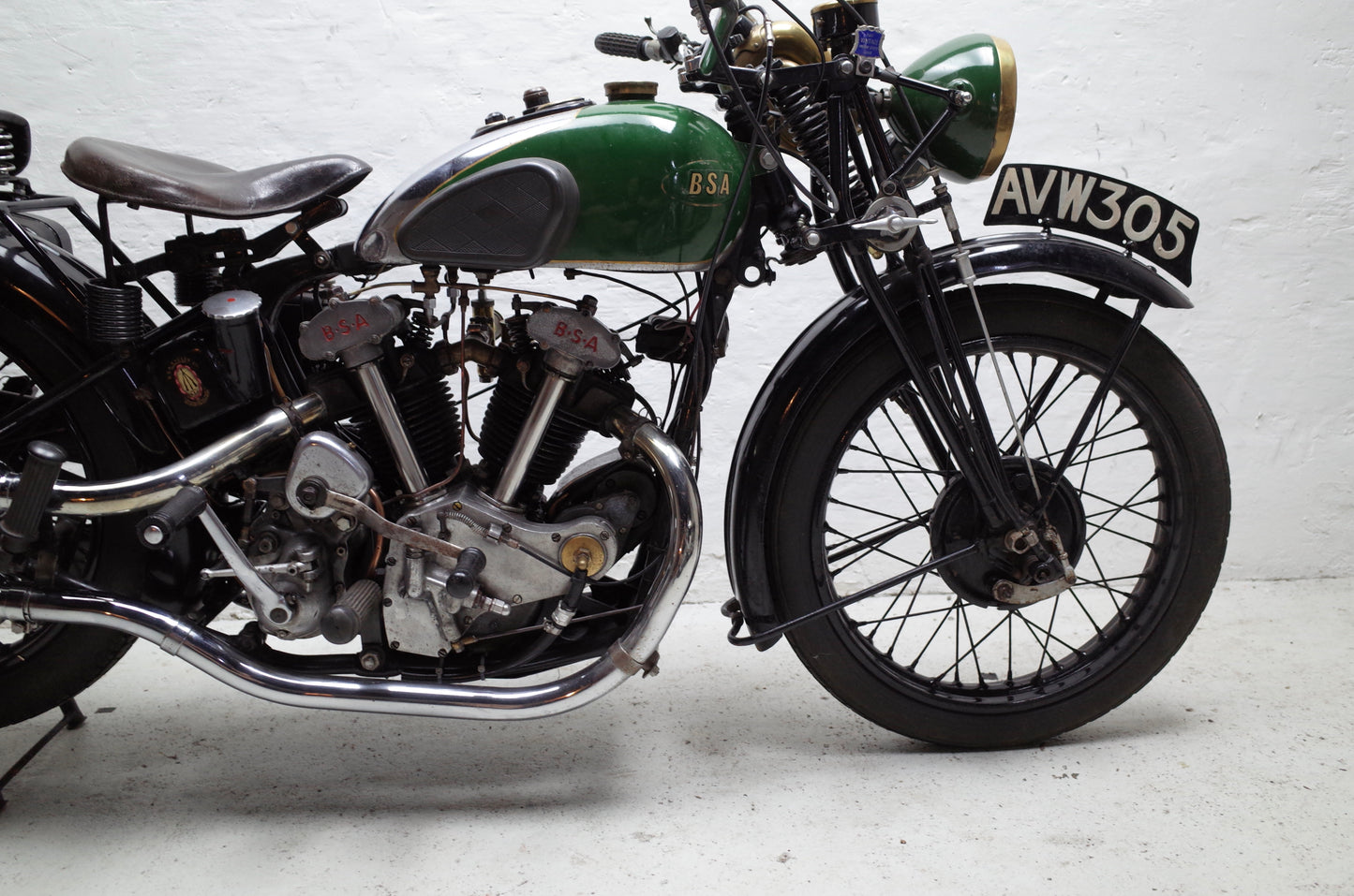 1934 BSA J34-11 500cc OHV V-Twin