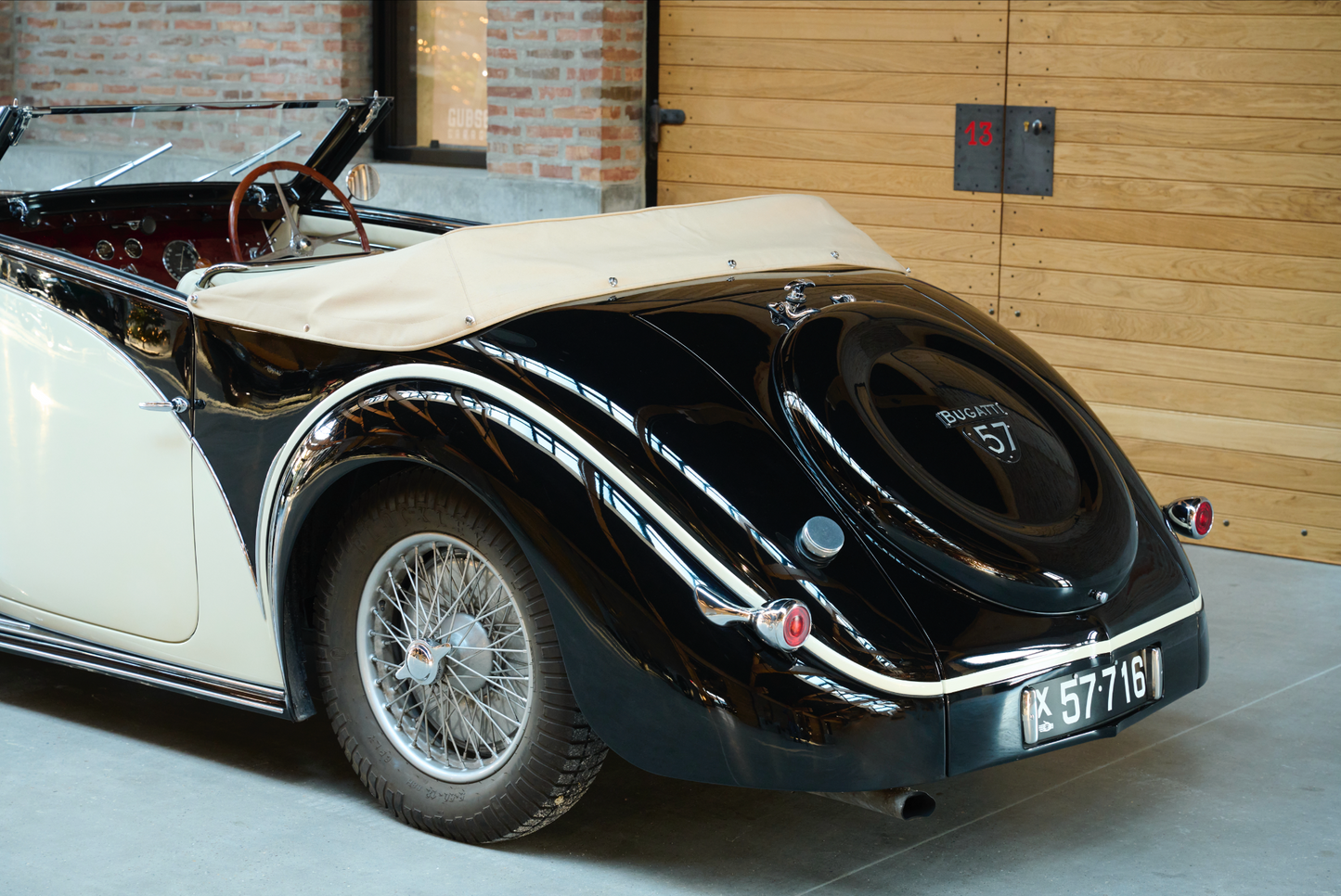 1938 Bugatti Type 57C Stelvio by Gangloff Ch. 57716