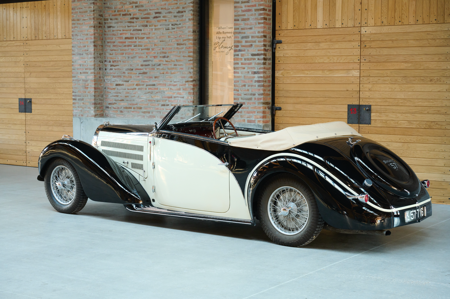 1938 Bugatti Type 57C Stelvio by Gangloff Ch. 57716