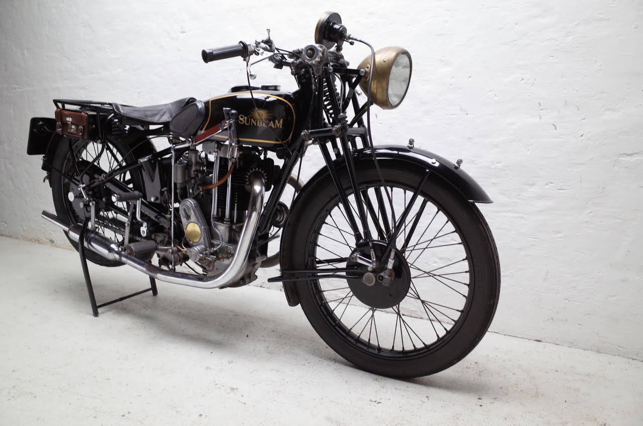 1932 Sunbeam Model 90. 500cc OHV Twin Port.