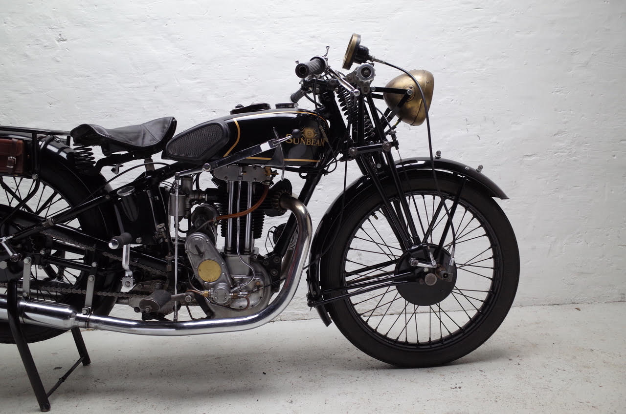 1932 Sunbeam Model 90. 500cc OHV Twin Port.