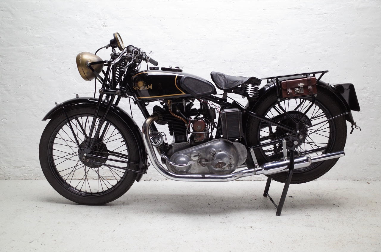 1932 Sunbeam Model 90. 500cc OHV Twin Port.