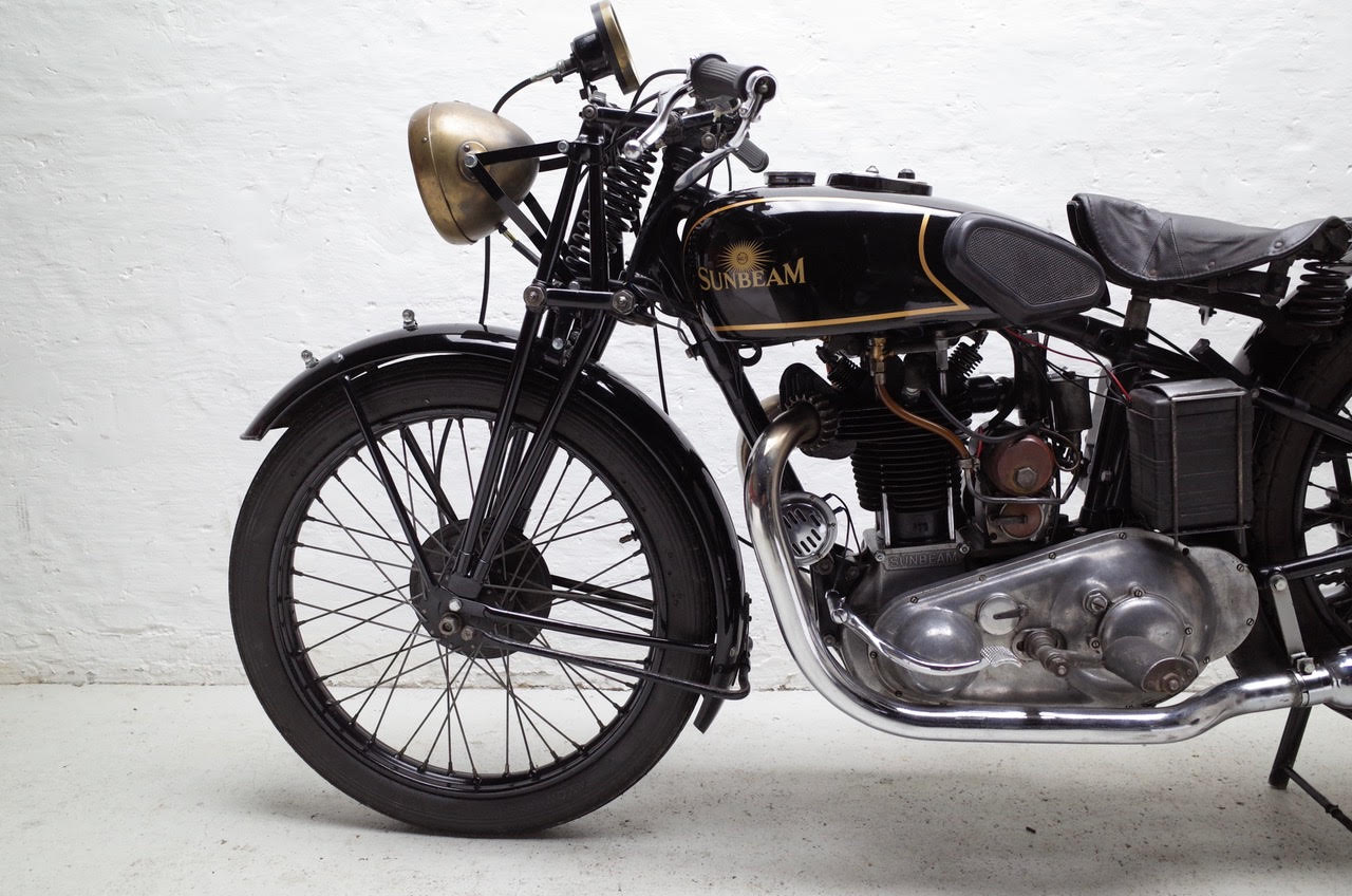 1932 Sunbeam Model 90. 500cc OHV Twin Port.
