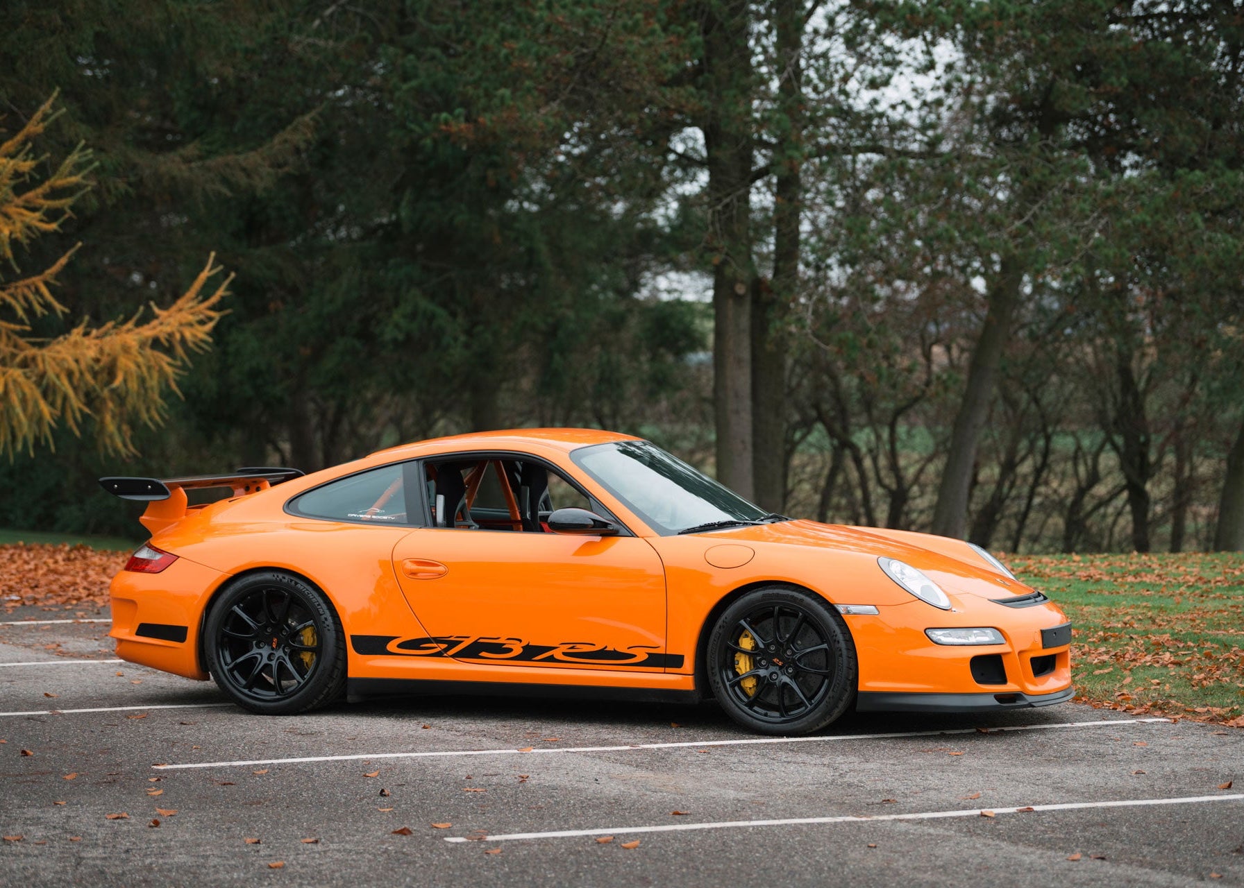 2007 Porsche GT3 RS in Orange