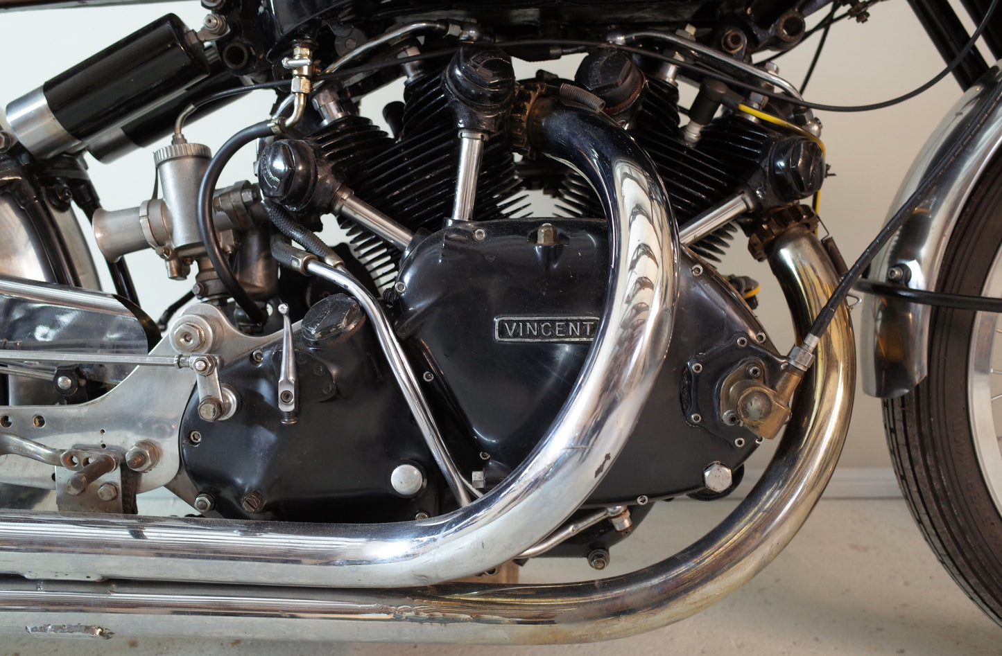 1954 Vincent Series C Rapide to Black Lightning Spec.