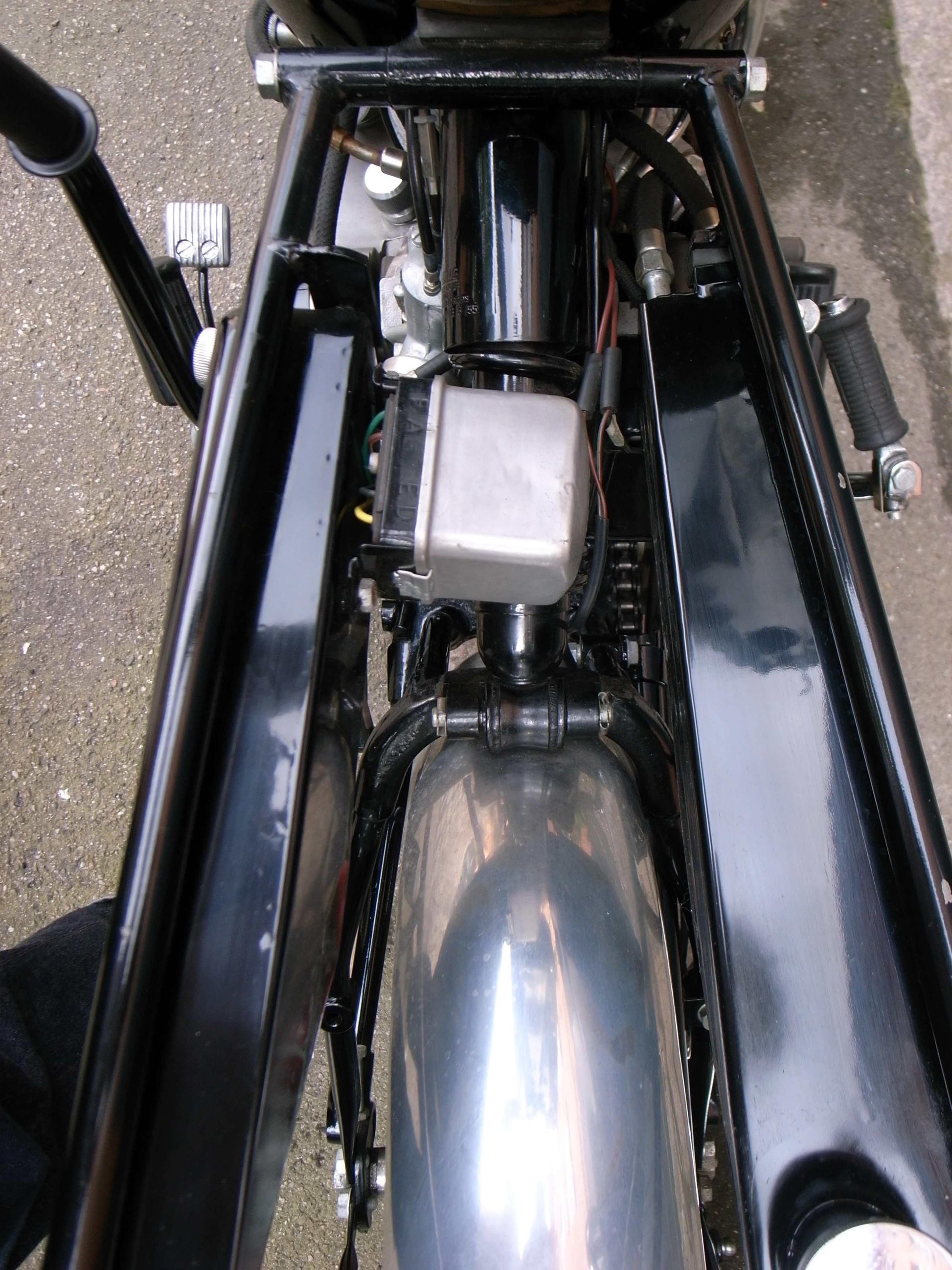 Frame. 1955 Vincent Black Shadow Series D for sale.