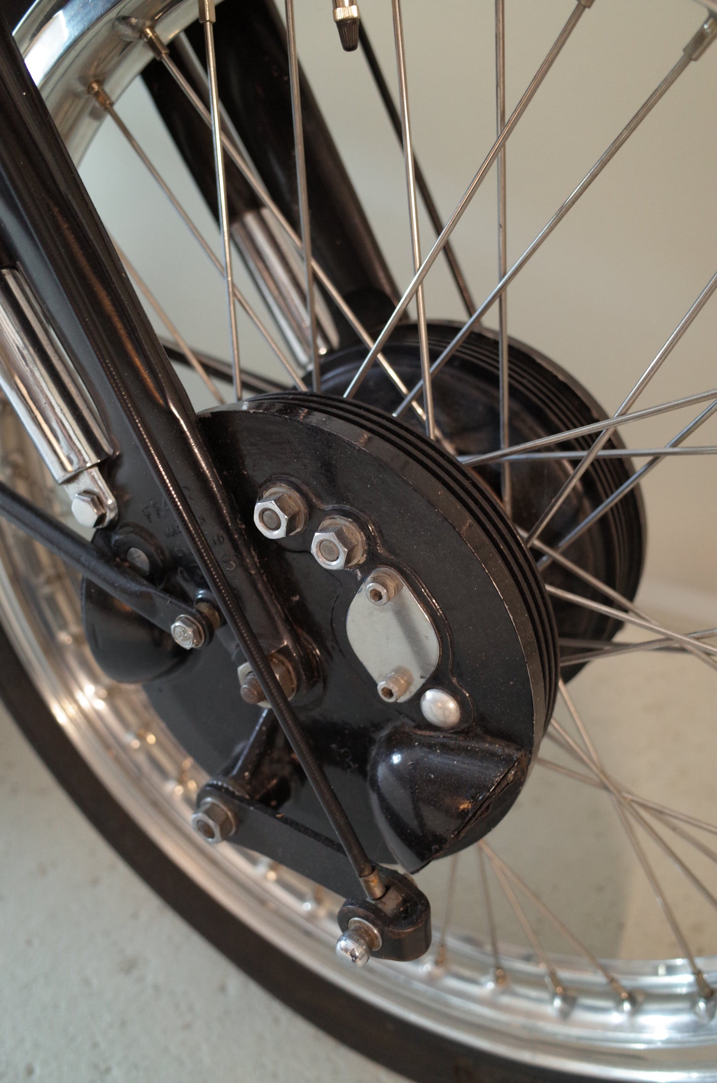 1954 Vincent Series C Rapide to Black Lightning Spec.