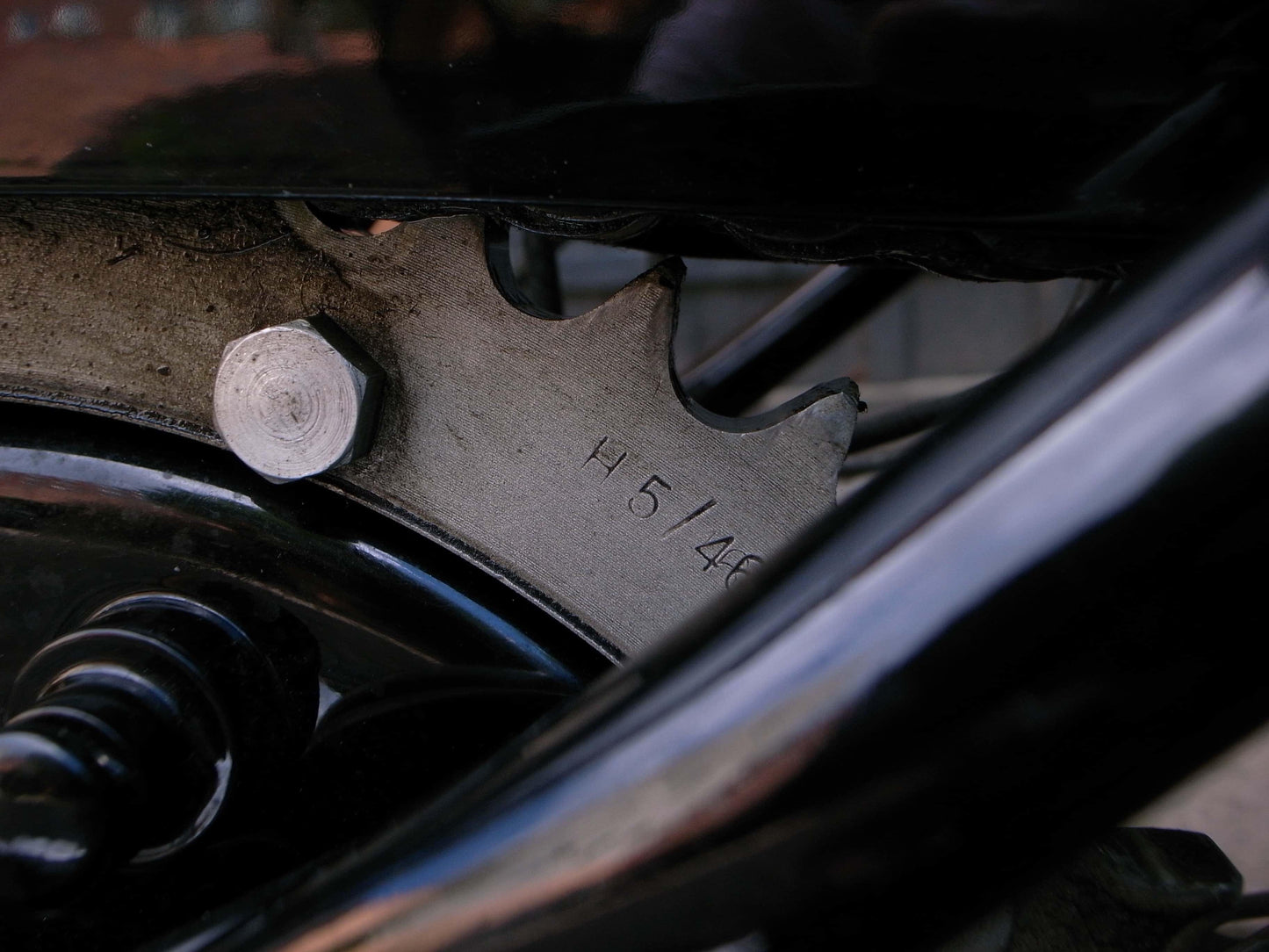 Part number. 1955 Vincent Black Shadow Series D.