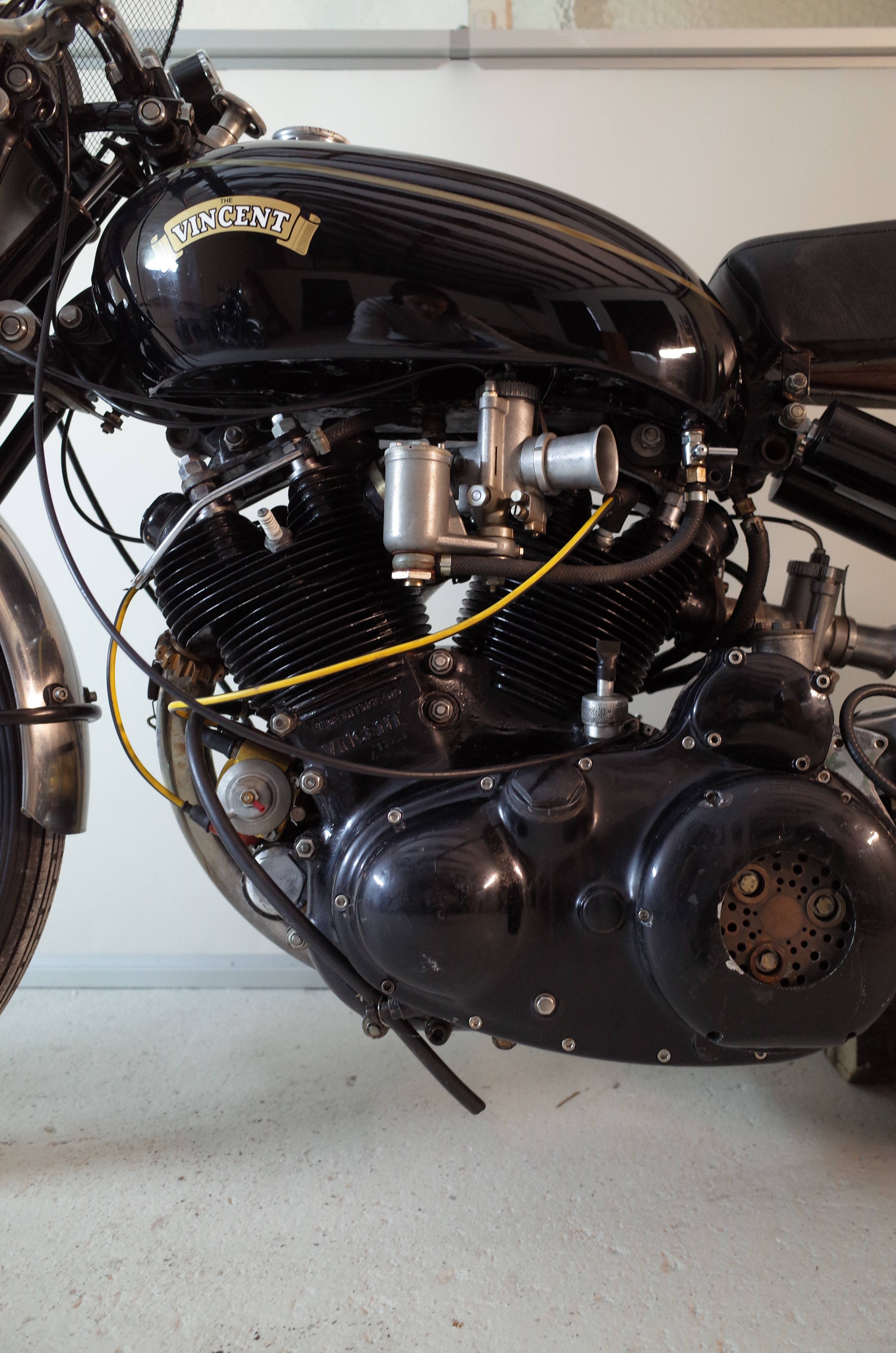 1954 Vincent Series C Rapide to Black Lightning Spec. – Century