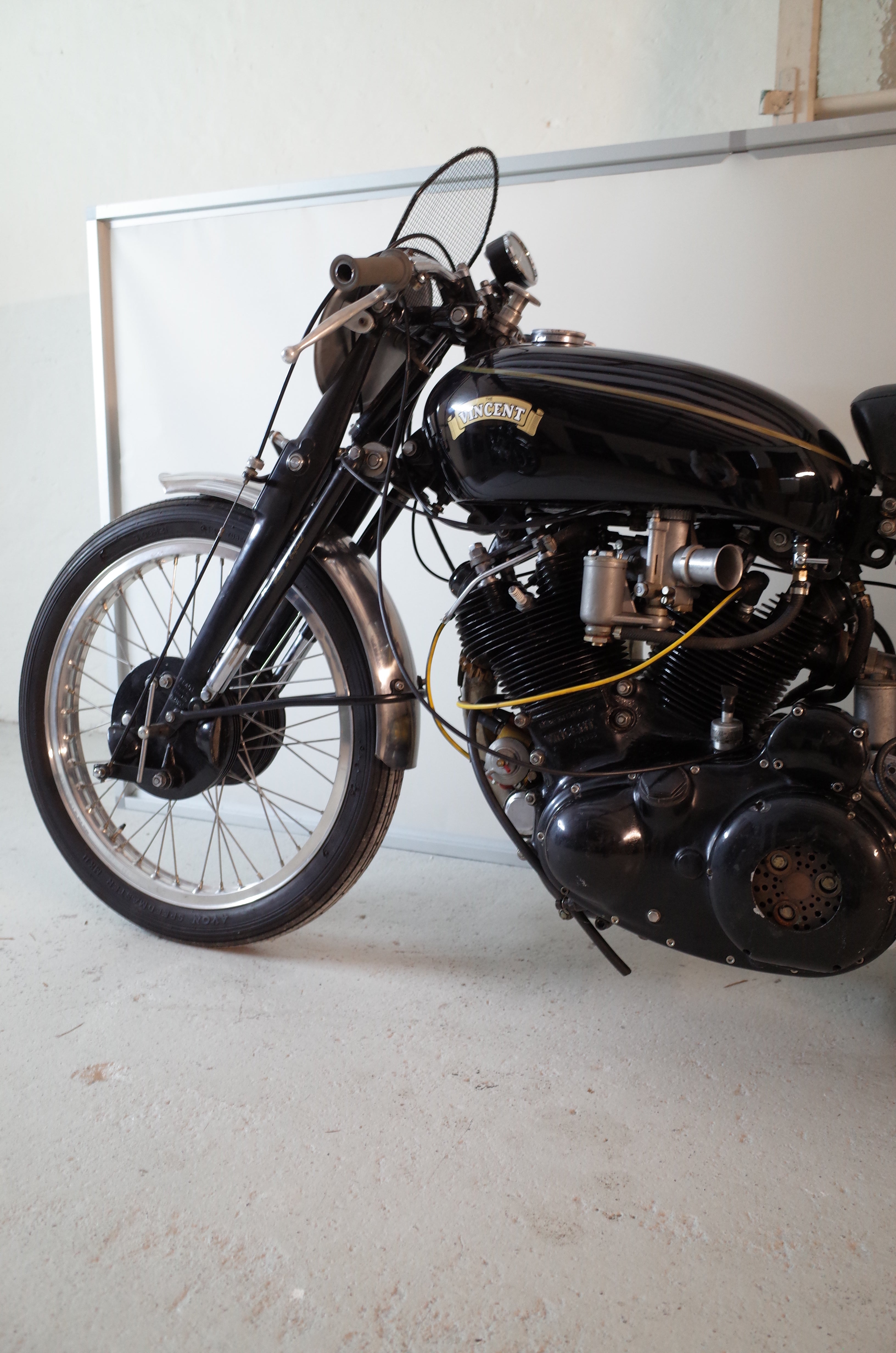 1954 Vincent Series C Rapide to Black Lightning Spec. – Century