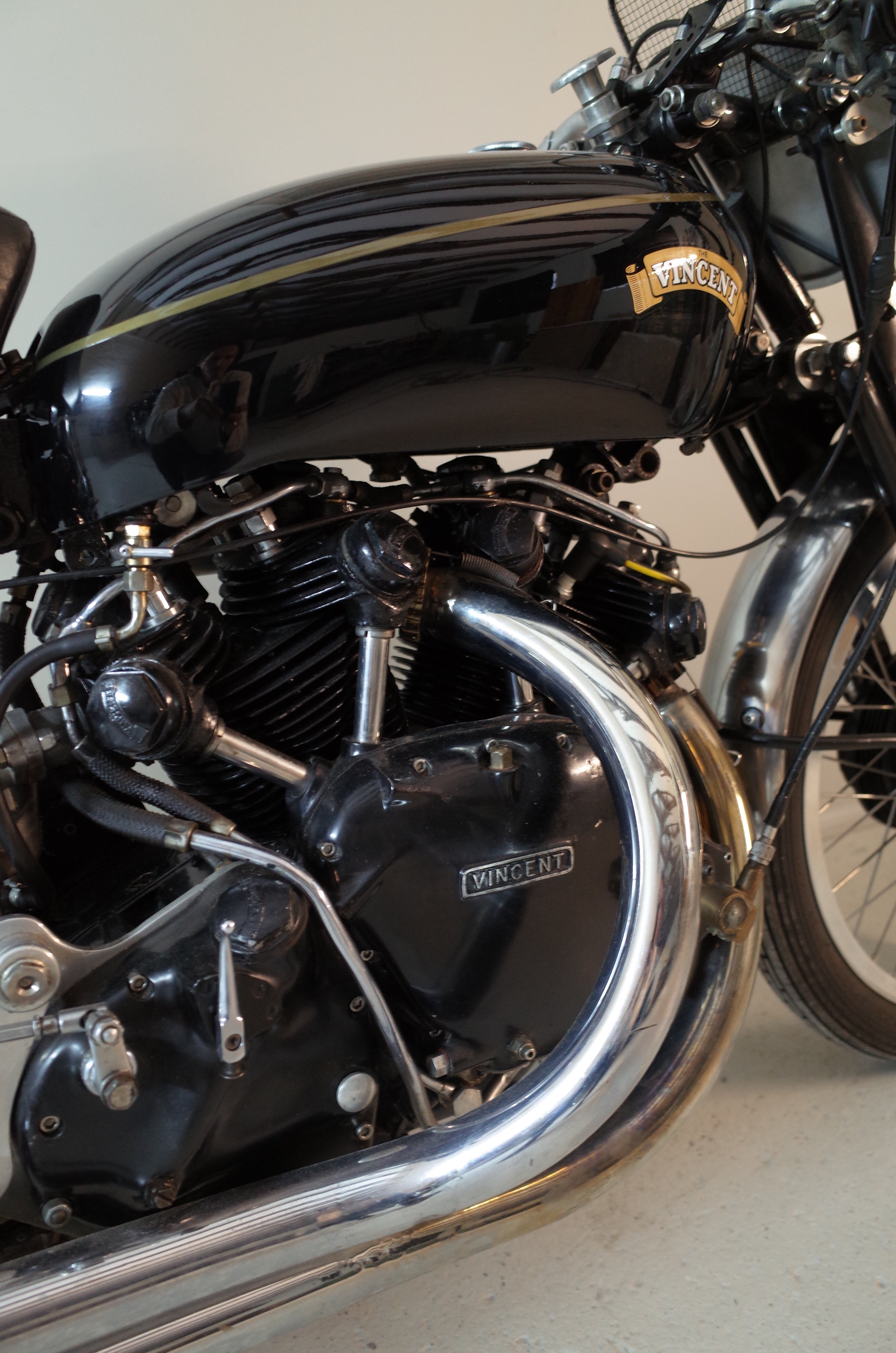 1954 Vincent Series C Rapide to Black Lightning Spec. – Century