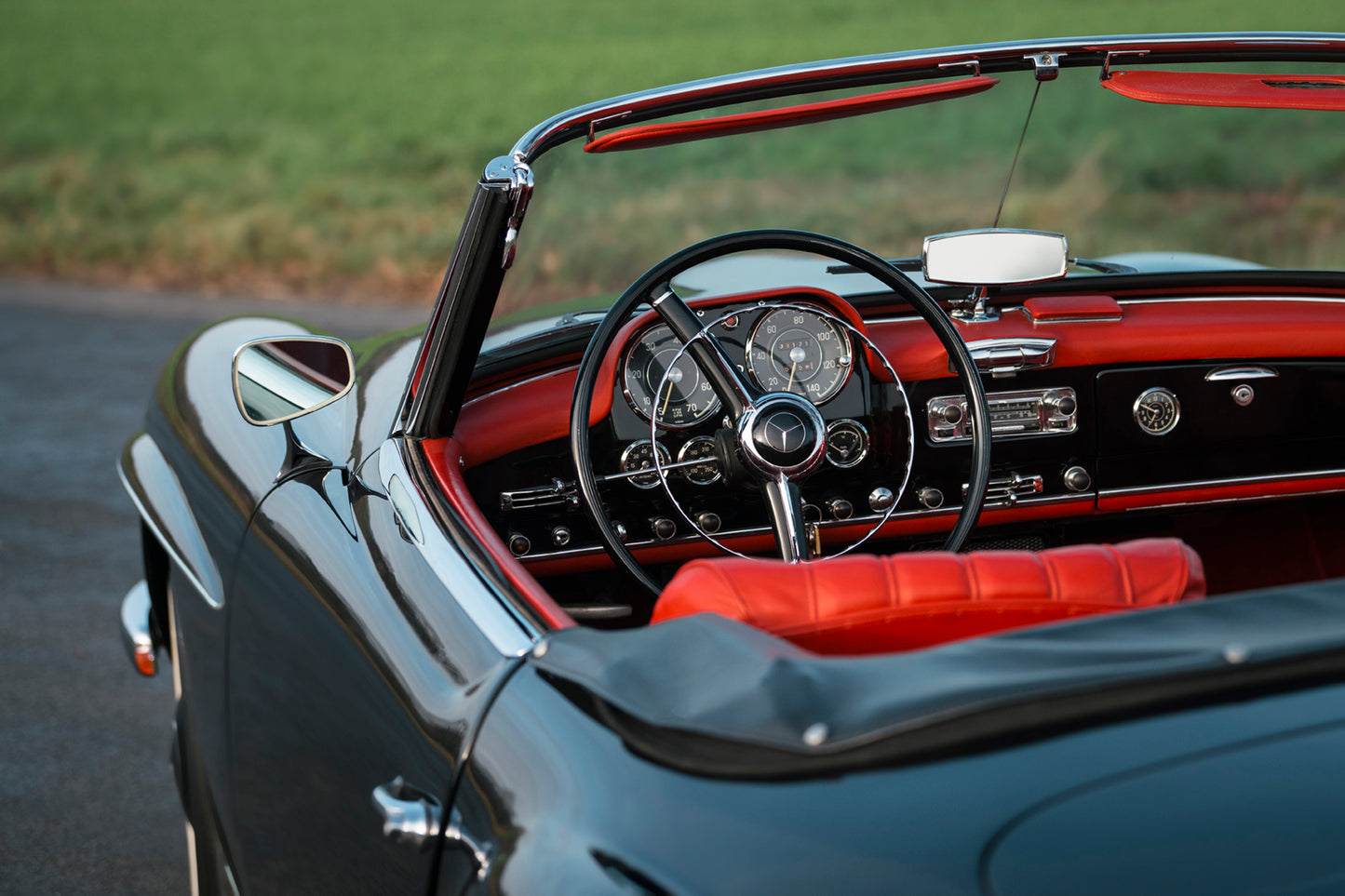 1963 Mercedes Benz 190 SL w. Hardtop