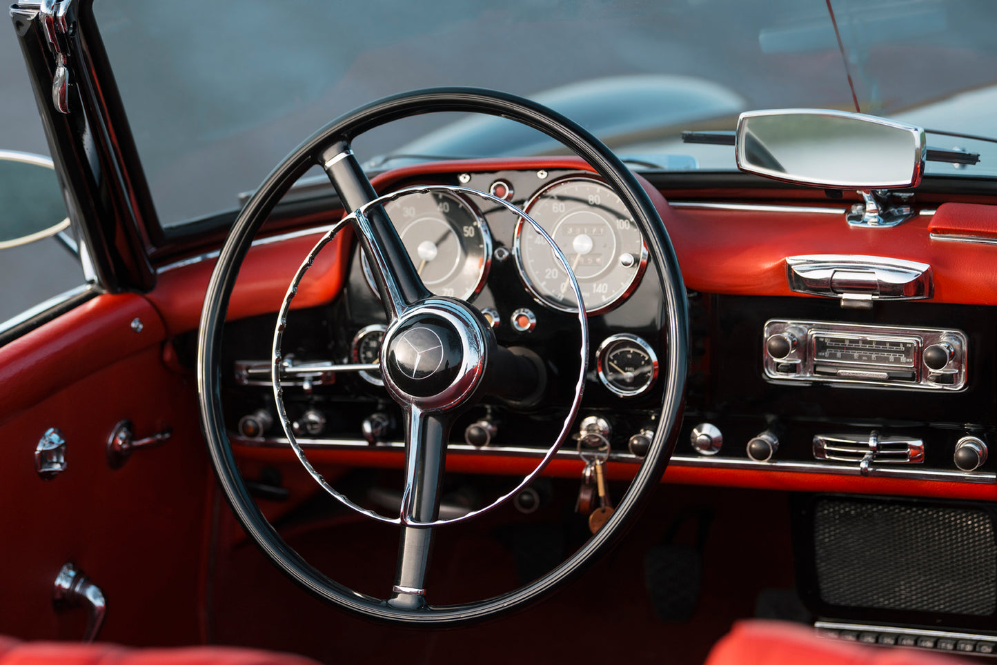 1963 Mercedes Benz 190 SL w. Hardtop