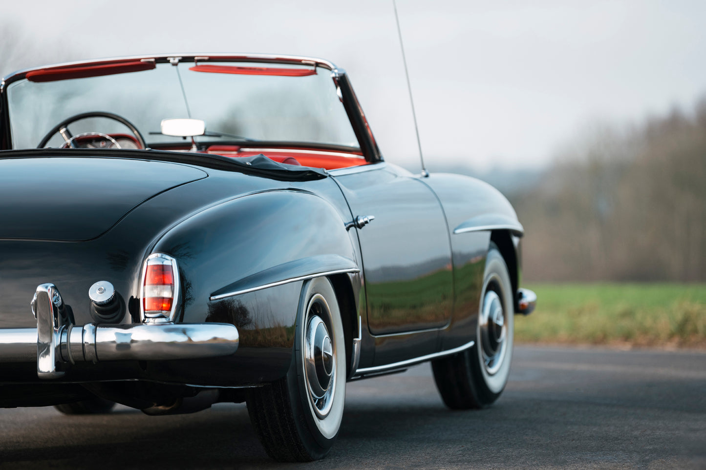 1963 Mercedes Benz 190 SL w. Hardtop