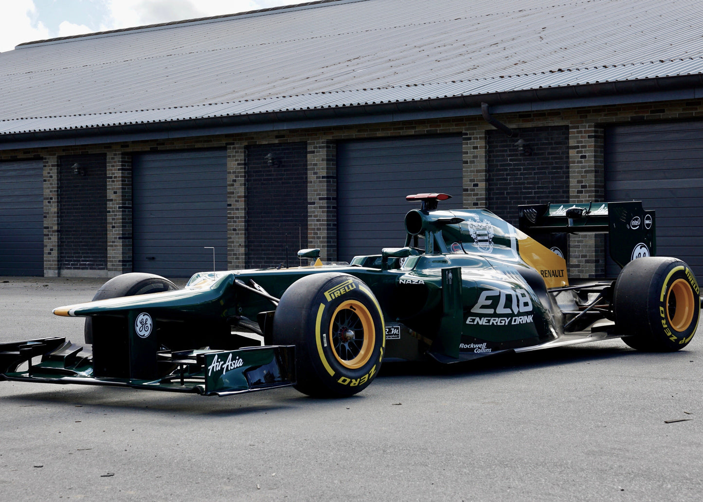 2012 Caterham F1 driven by Vitaly Petrov for entire season