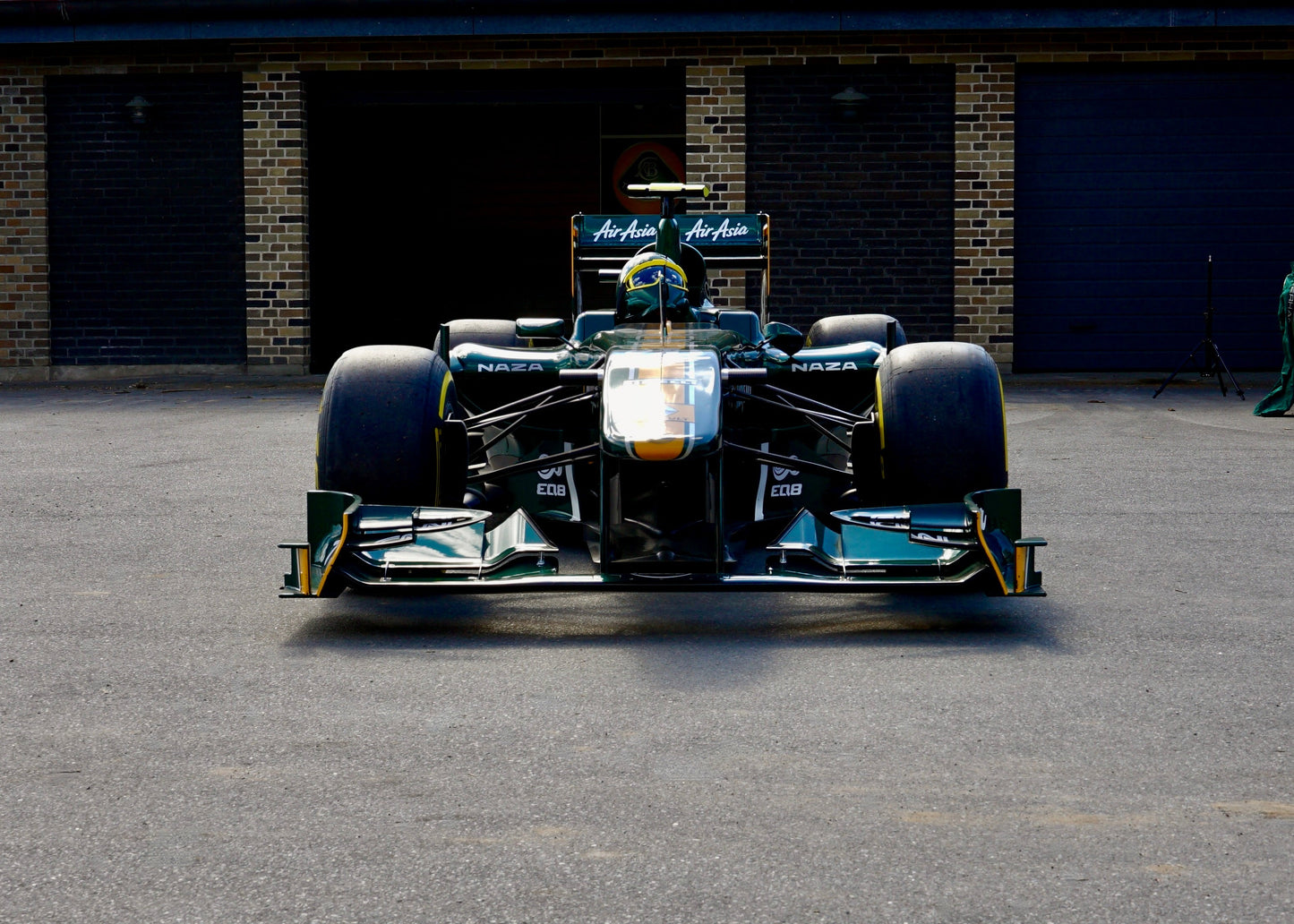 2011 Team Lotus F1 rolling chassis used for testing