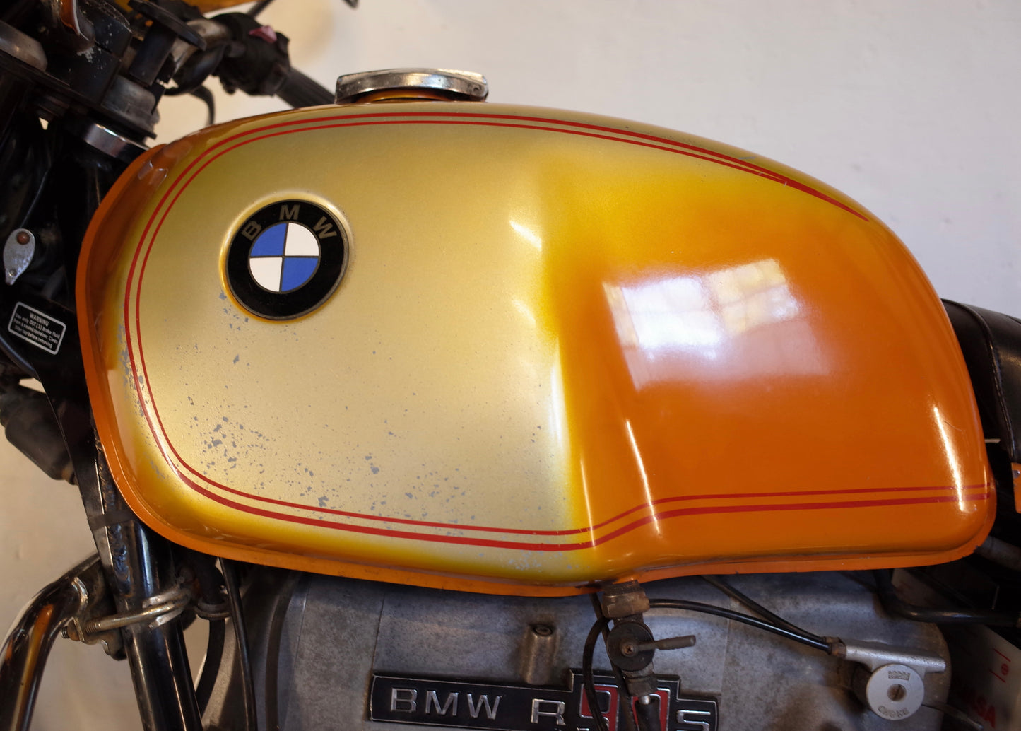 1975 BMW R90S. 900cc Boxer Twin.