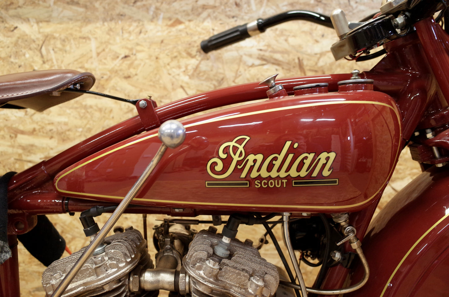 1930 Indian Scout 101. 600cc V-Twin