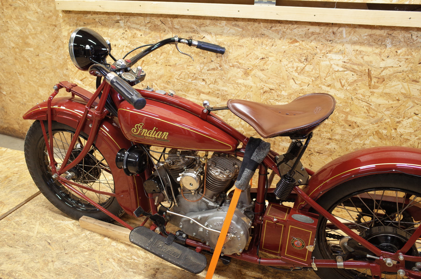 1930 Indian Scout 101. 600cc V-Twin