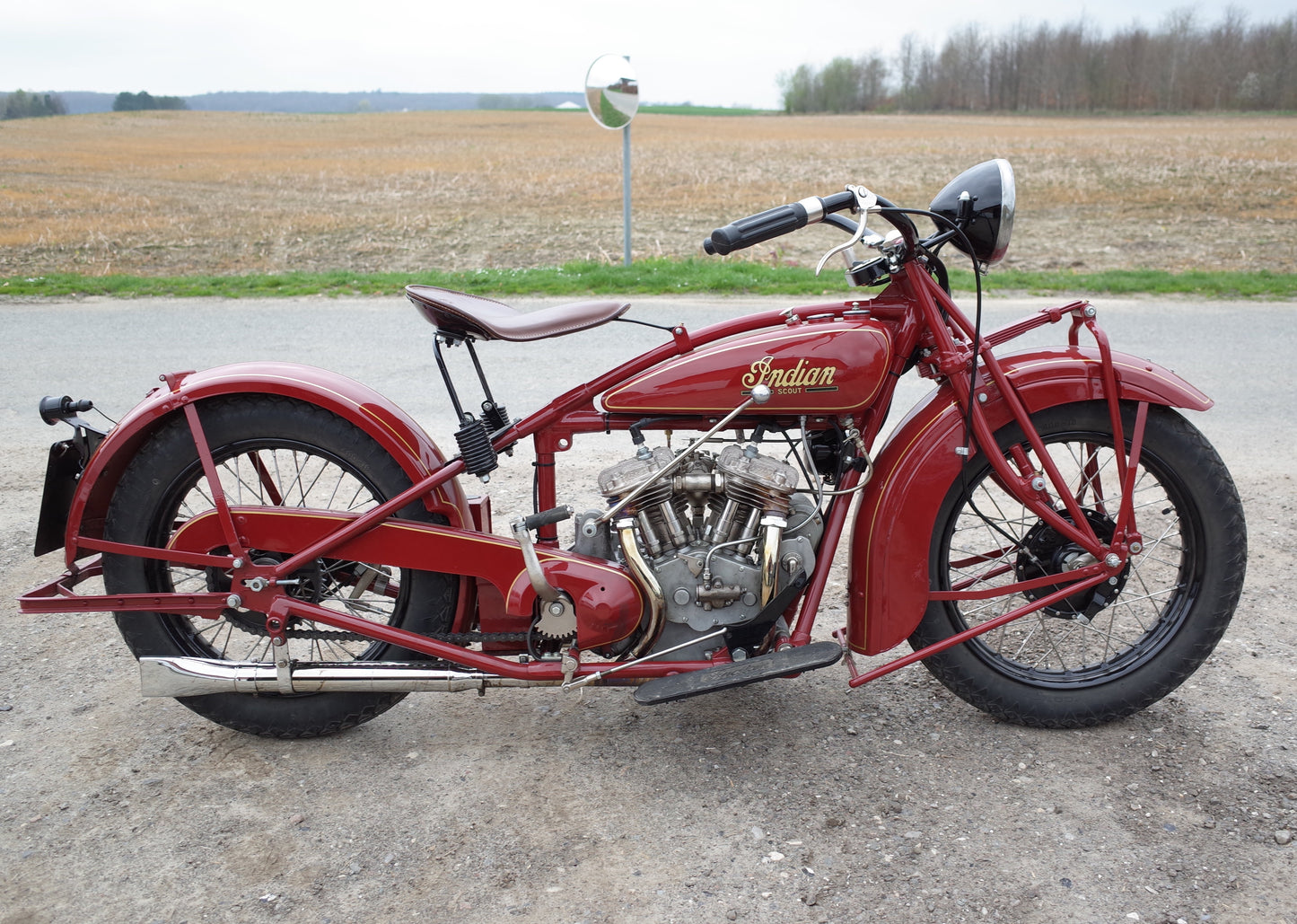 1930 Indian Scout 101. 600cc V-Twin