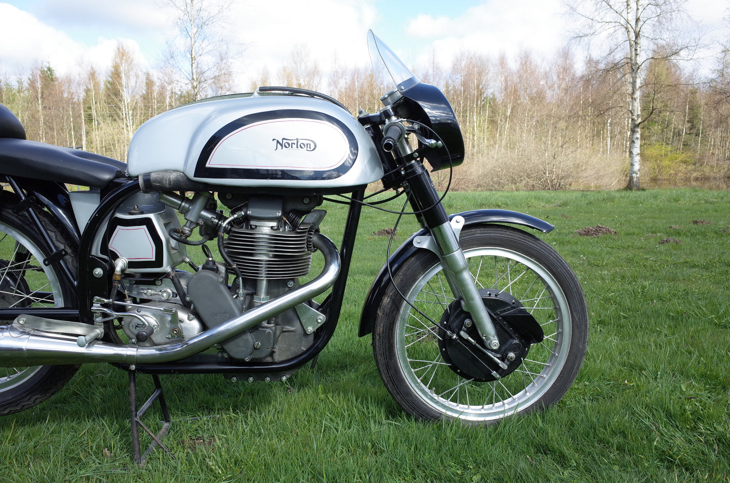 1955 Norton Manx M40. 350cc DOHC