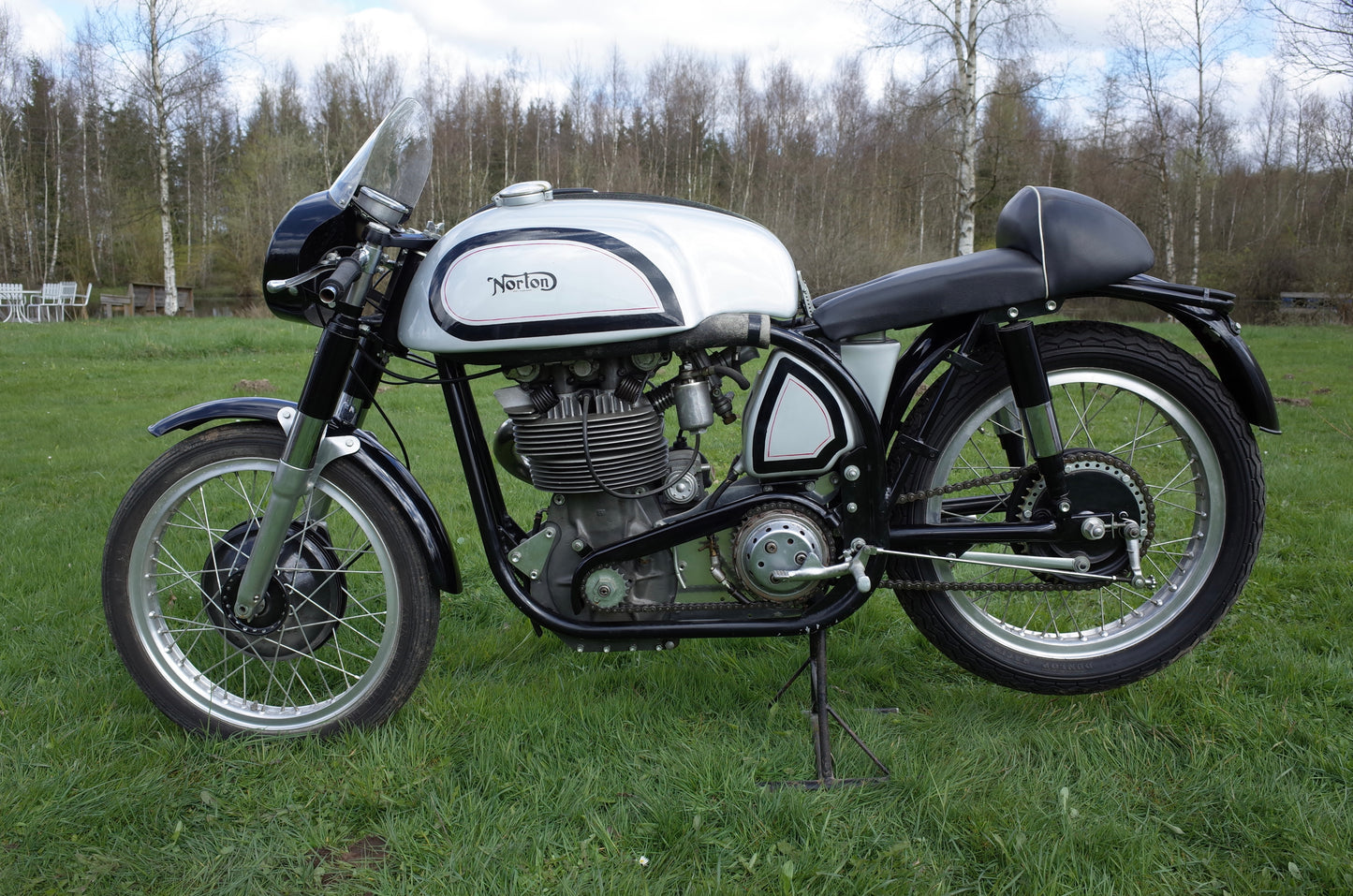 1955 Norton Manx M40. 350cc DOHC