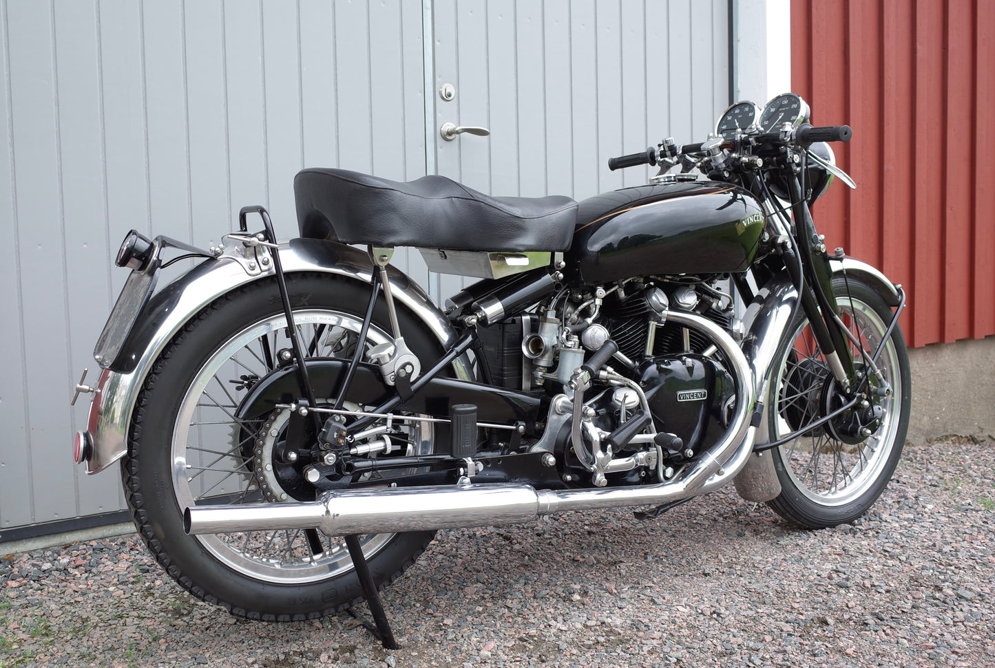 1951 Vincent Rapide to Black Shadow Specification