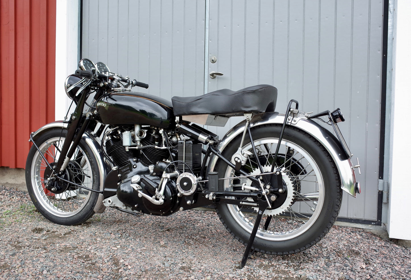 1951 Vincent Rapide to Black Shadow Specification