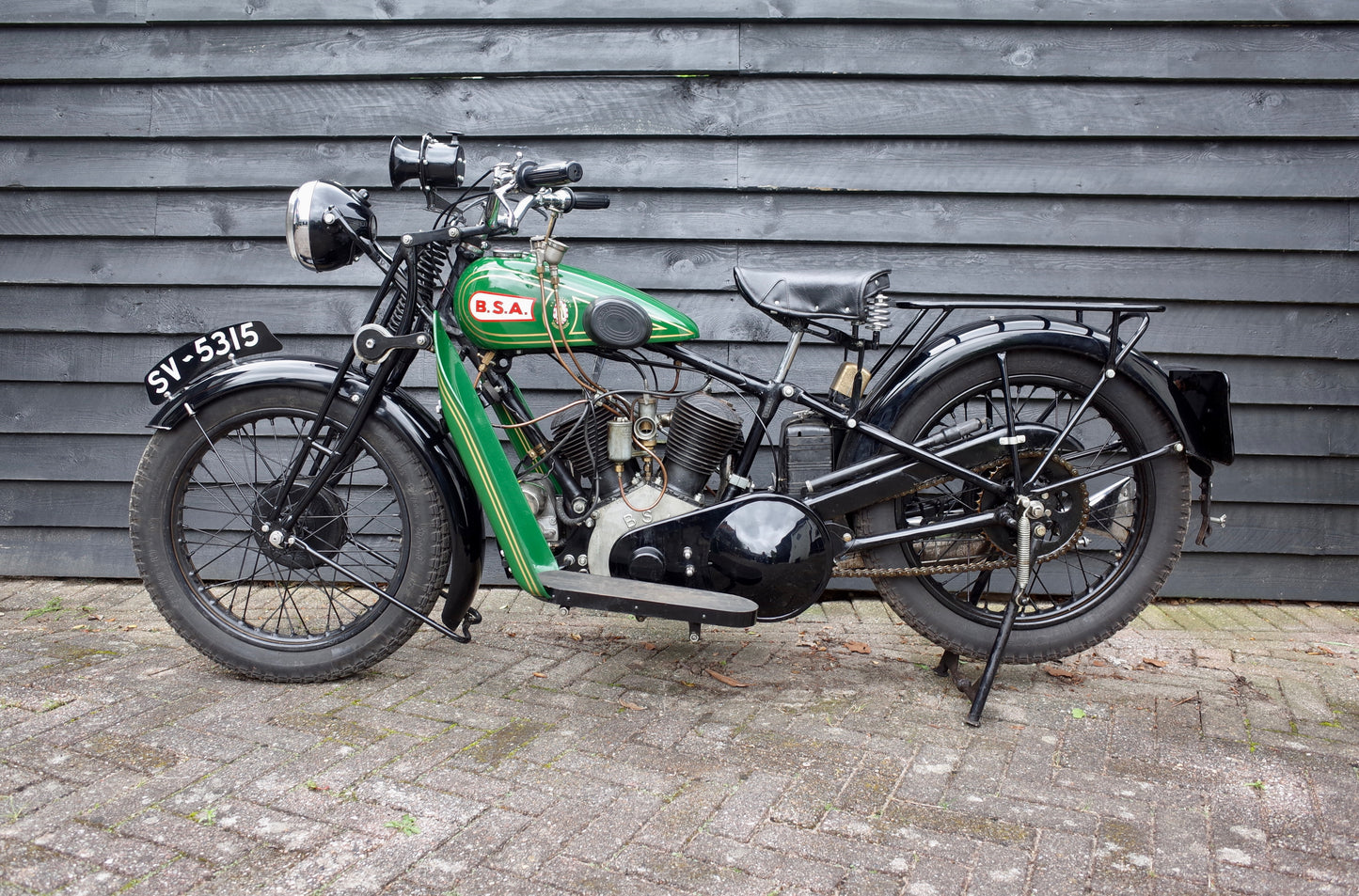 1930 BSA G30-15. 987cc SV V-Twin