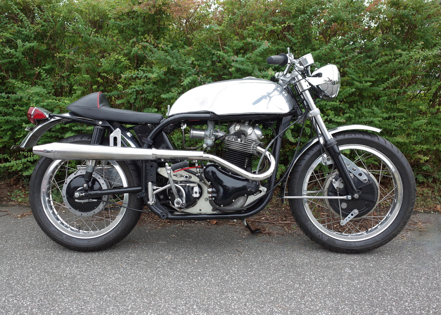 Norton Featherbed Cafe Racer Special.