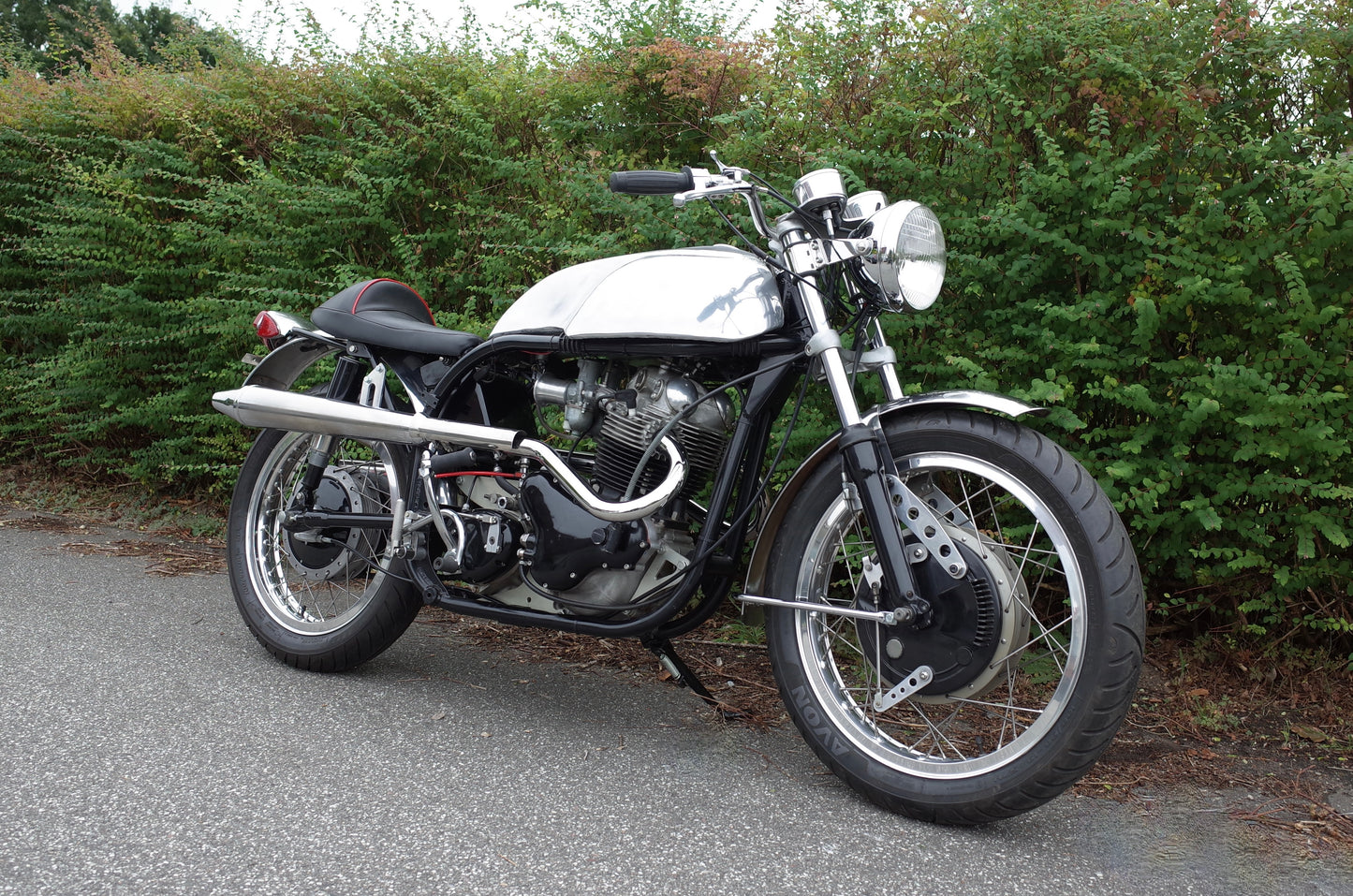 1957 Norton Featherbed Cafe Racer Special. 750cc Parallel Twin