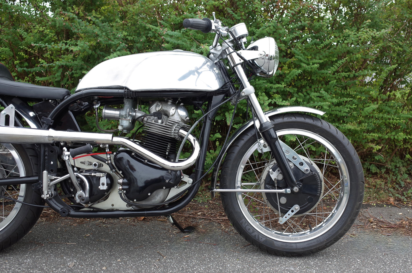 1957 Norton Featherbed Cafe Racer Special. 750cc Parallel Twin