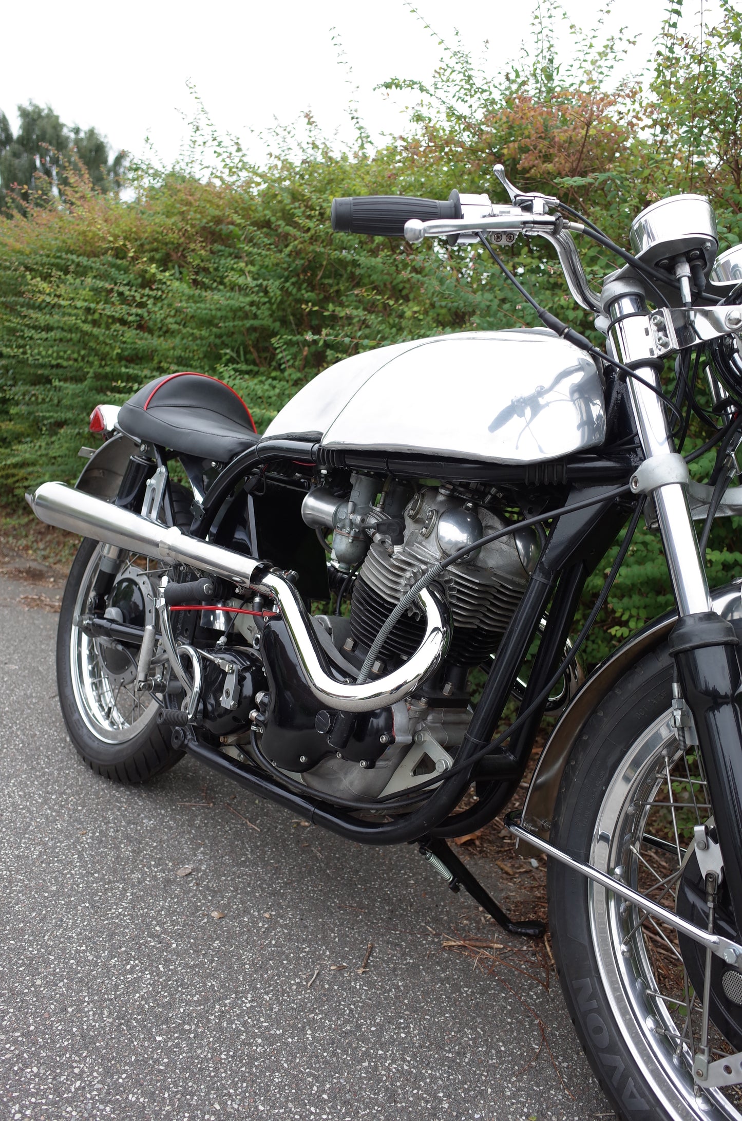 1957 Norton Featherbed Cafe Racer Special. 750cc Parallel Twin